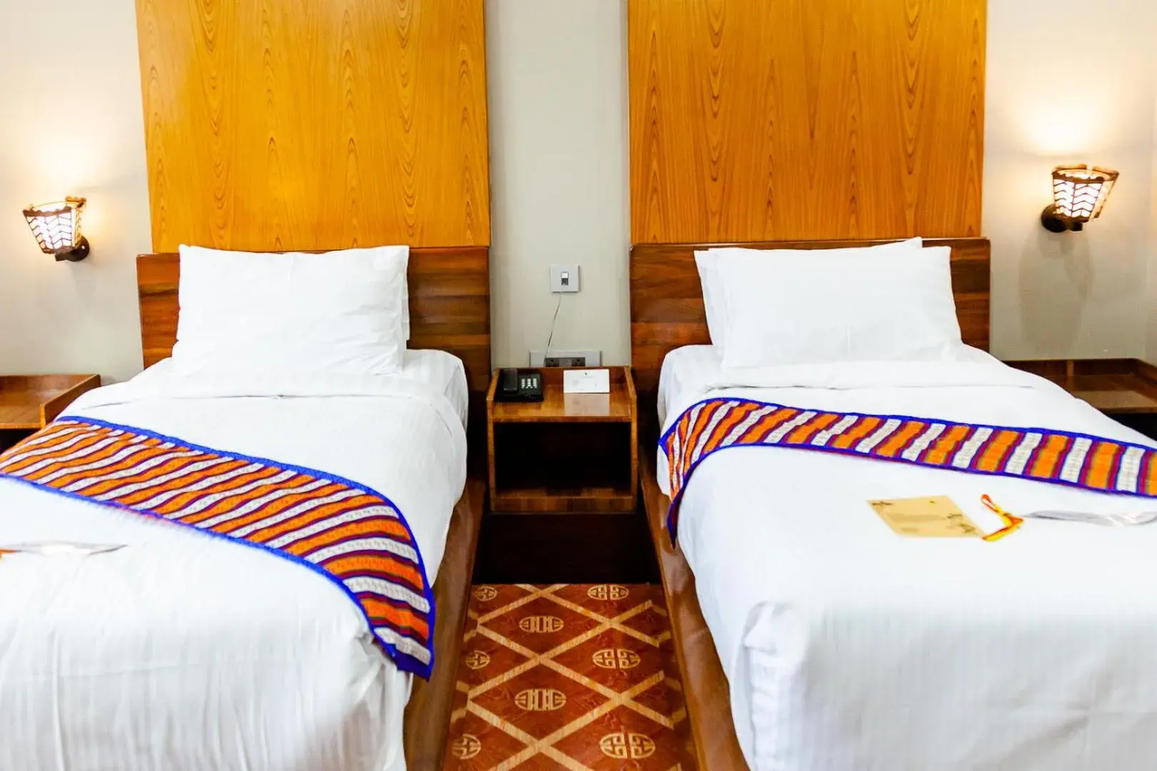 Deluxe Twin Room in Tara Phendeyling Hotel Deluxe Twin Room in Tara Phendeyling Hotel