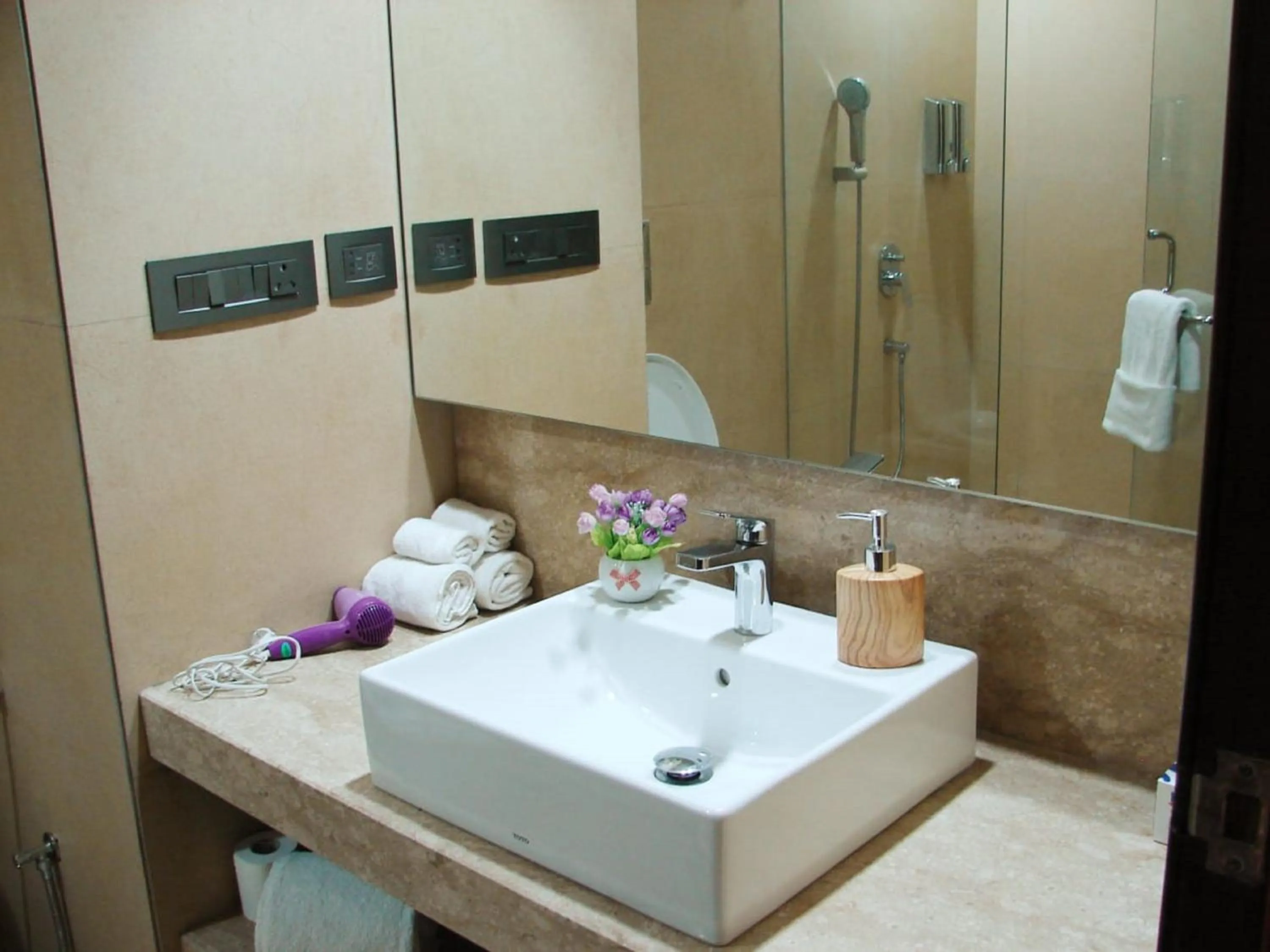 Shower in Hotel Grand Maple