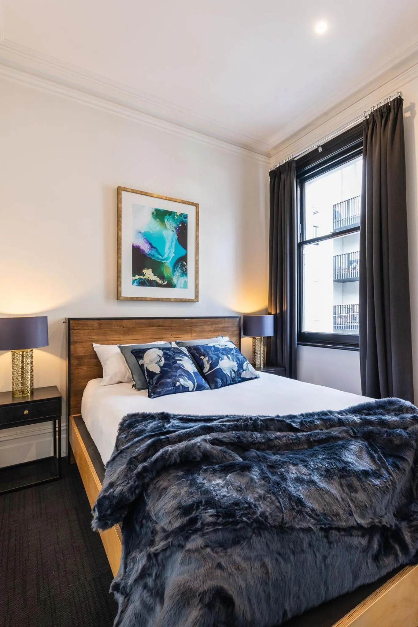 Bed in East Brunswick Hotel