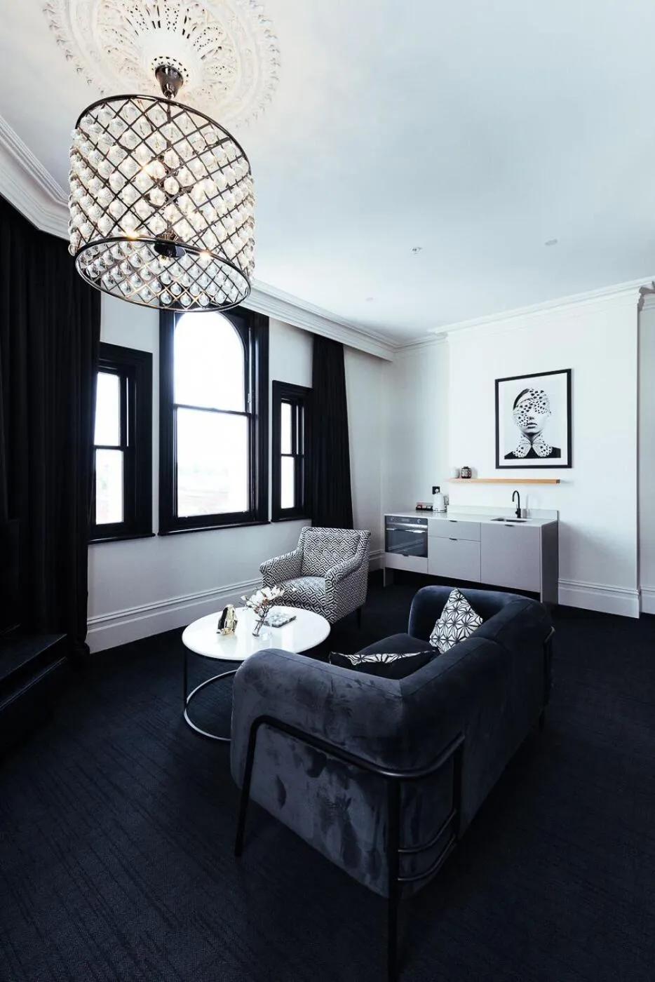 Living room in East Brunswick Hotel