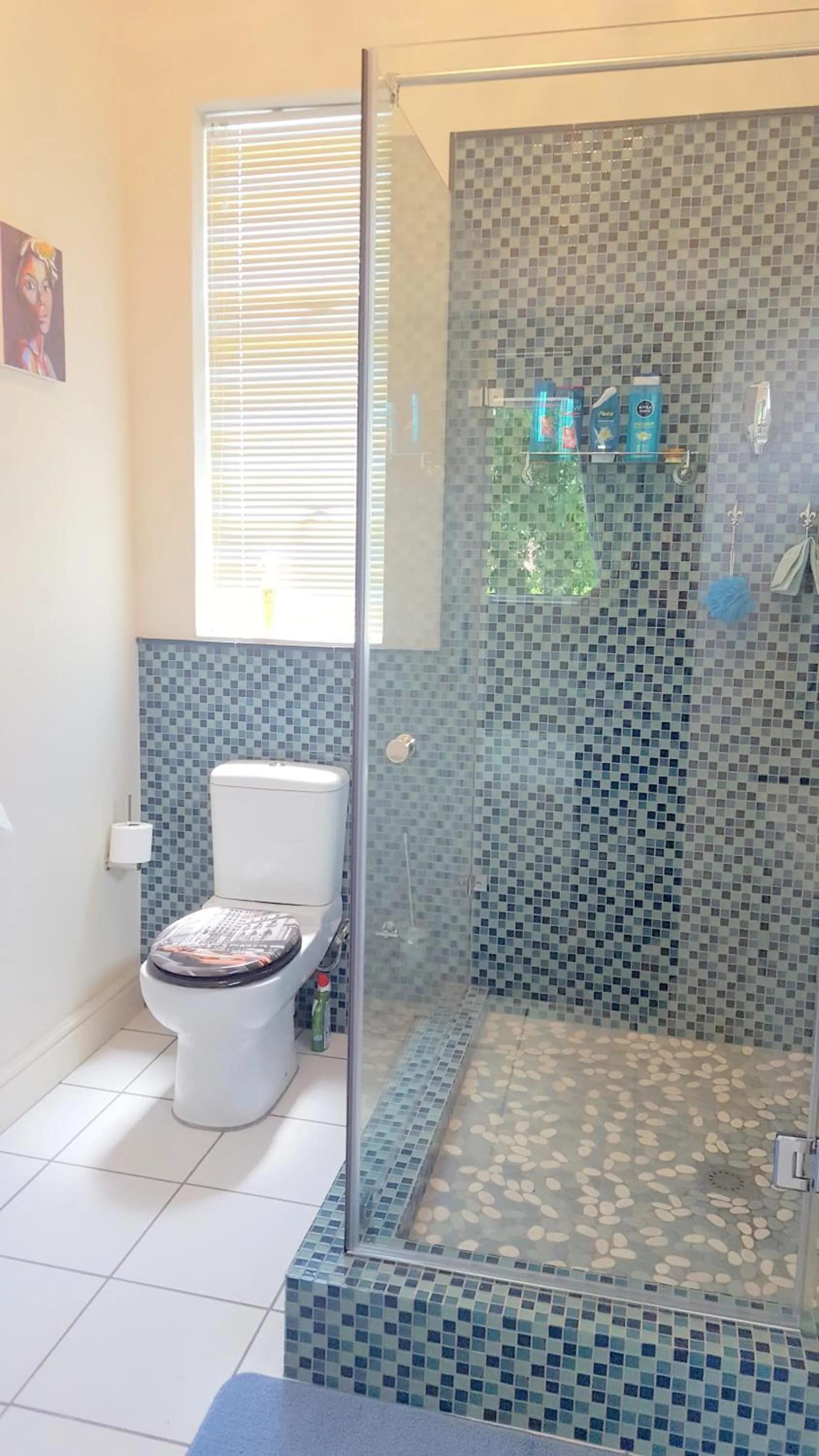 Shower in 1AA Wilhelmina Luxury Suites