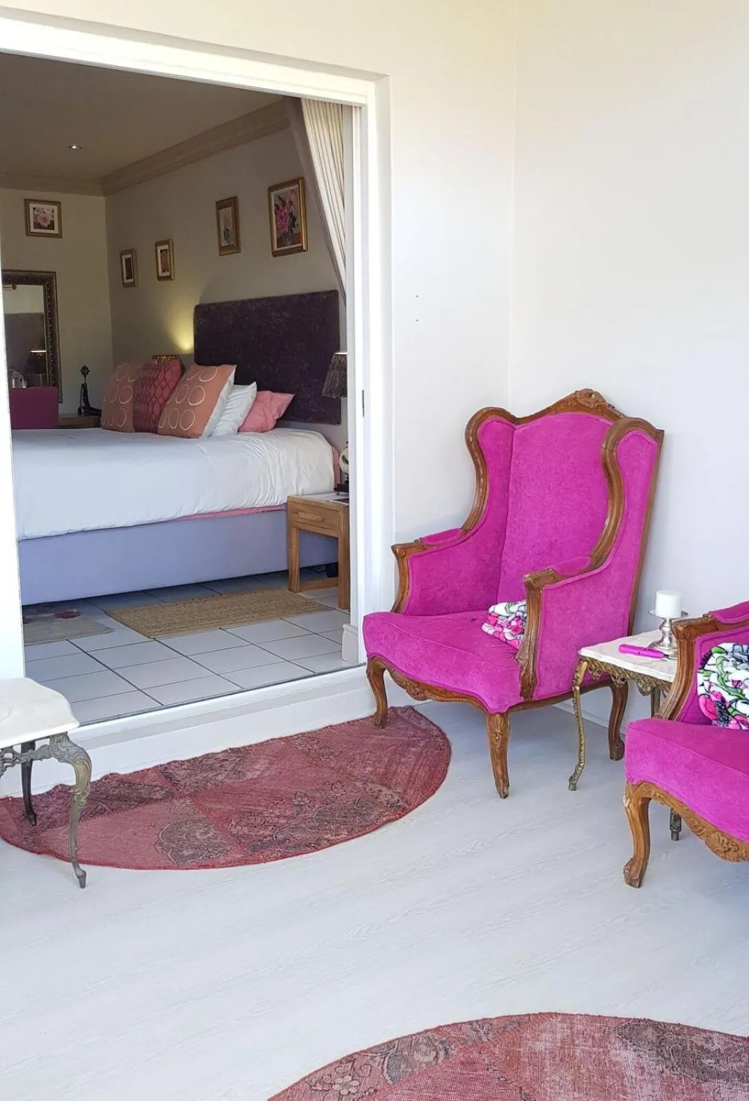 Balcony/Terrace, Bed in 1AA Wilhelmina Luxury Suites