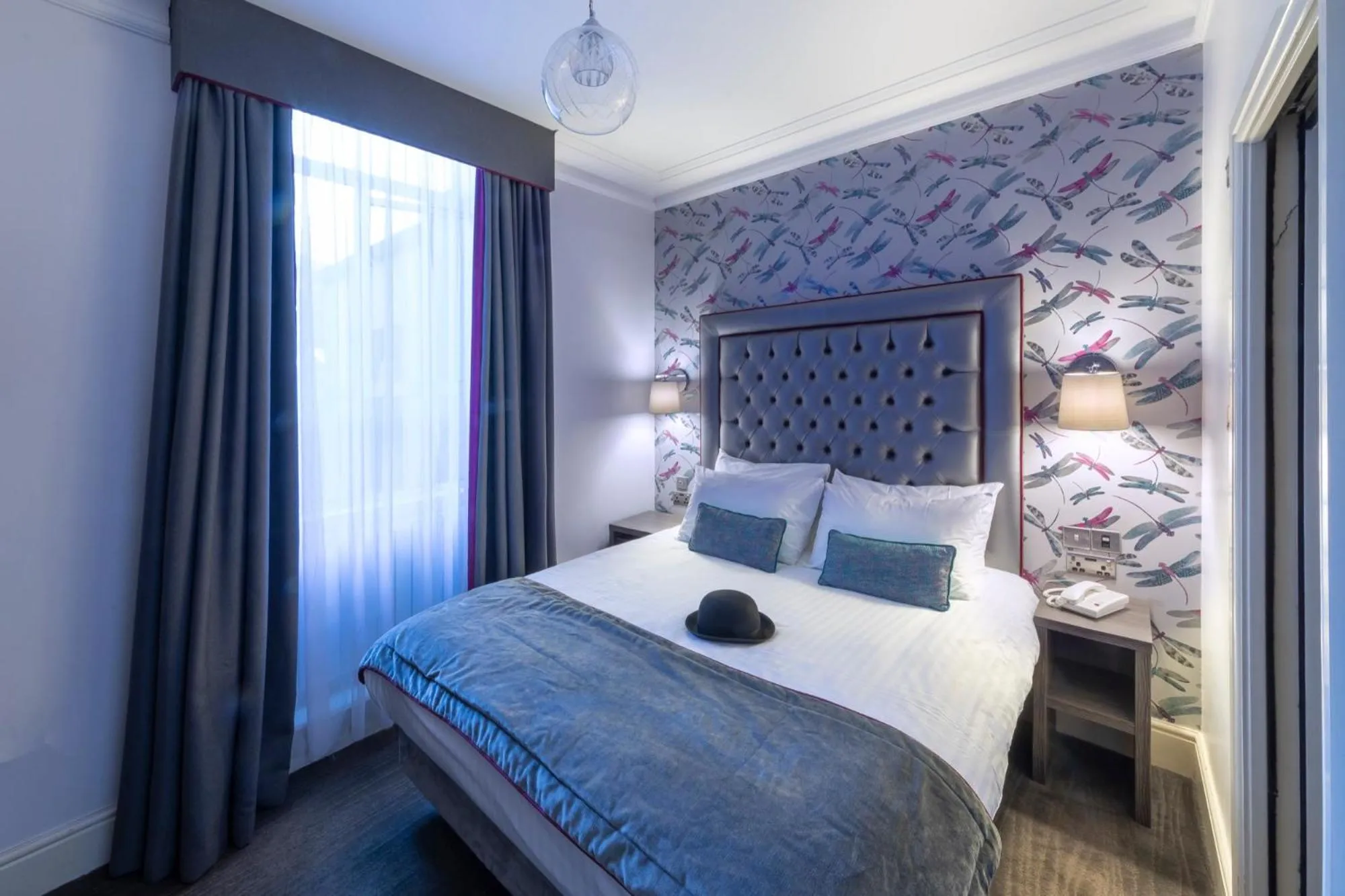 Bed in The Eaton Townhouse