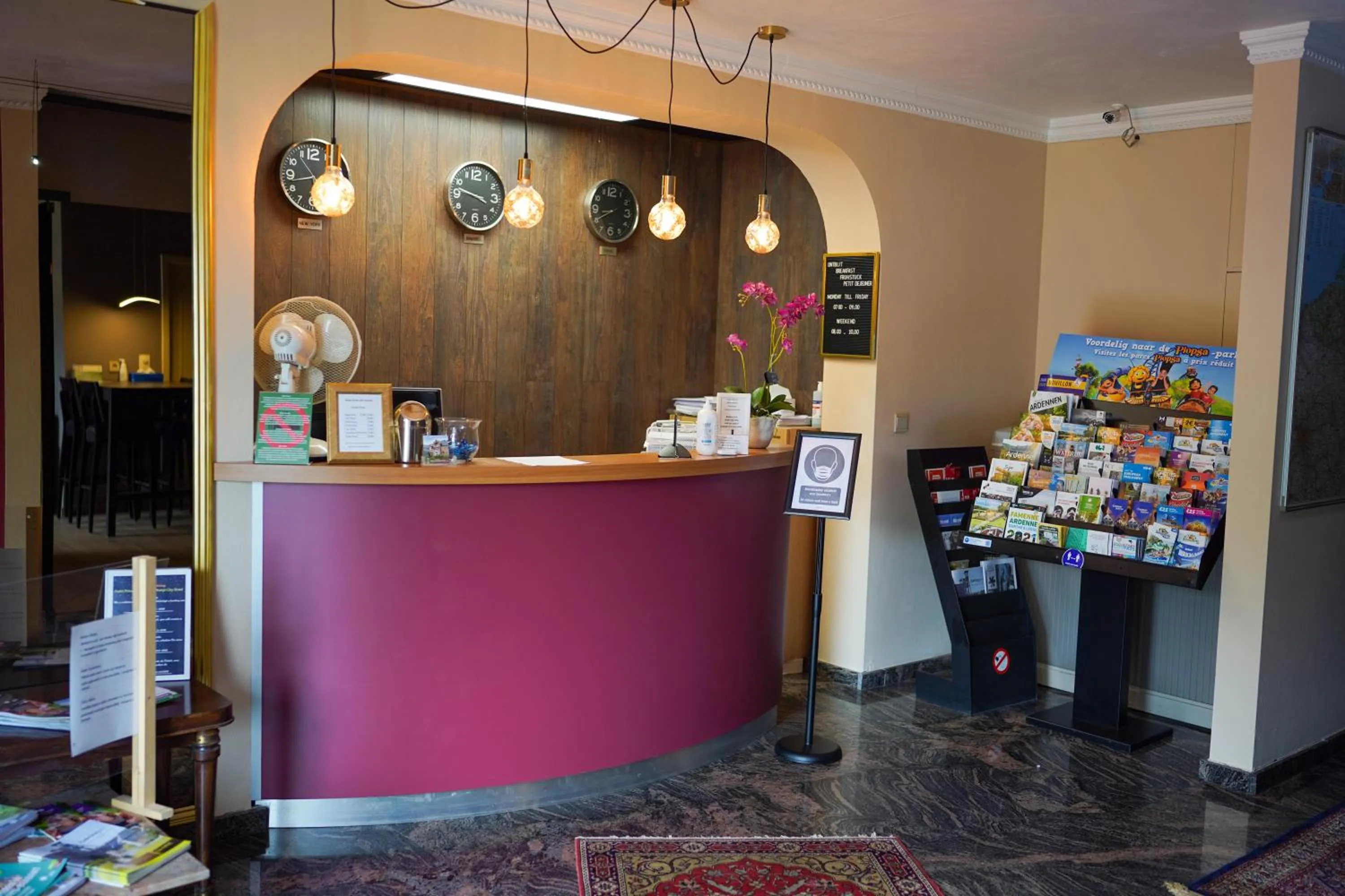 Lobby or reception in Hotel Prins van Oranje