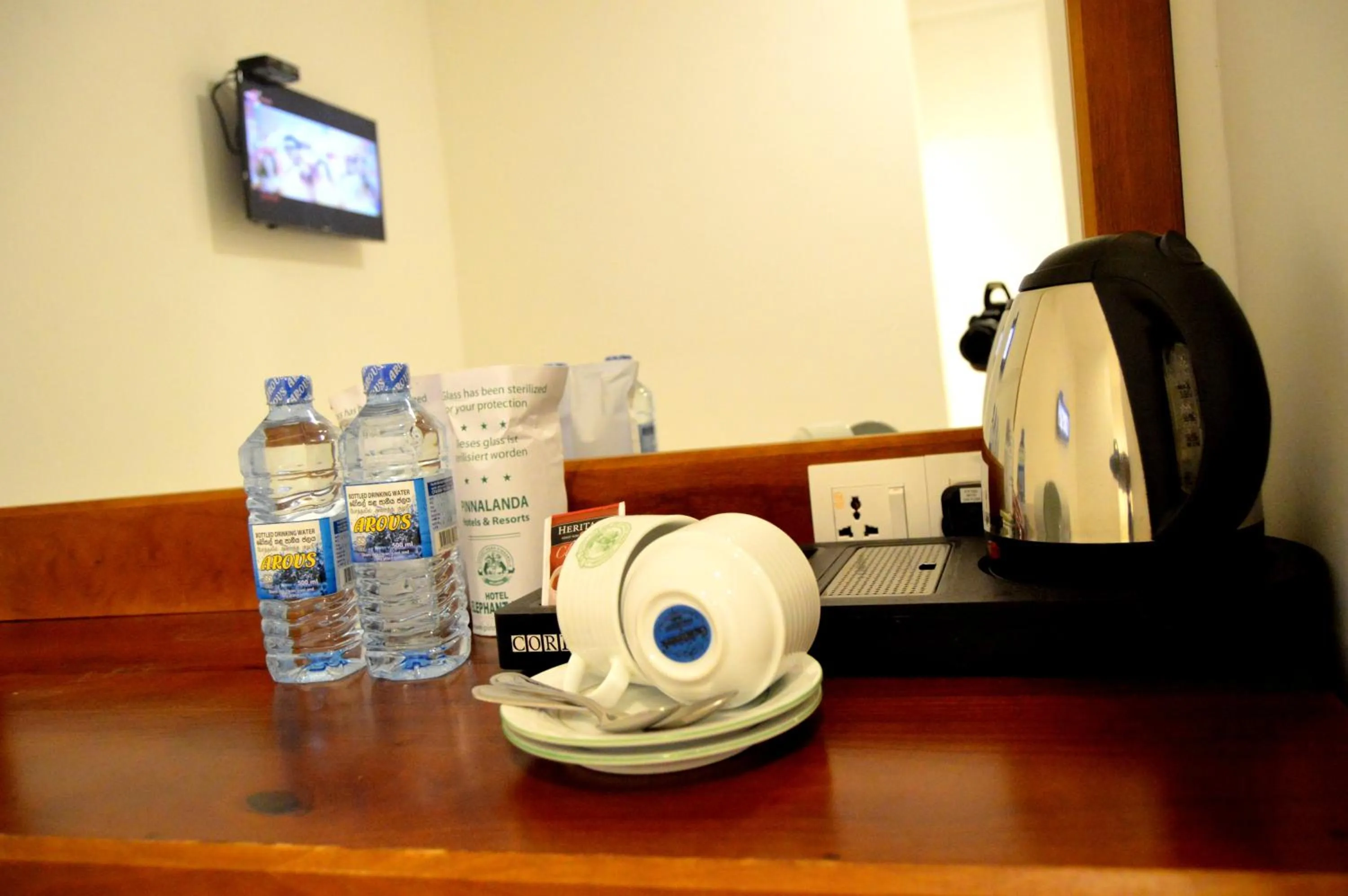 Coffee/tea facilities in Cafe Pinnalanda