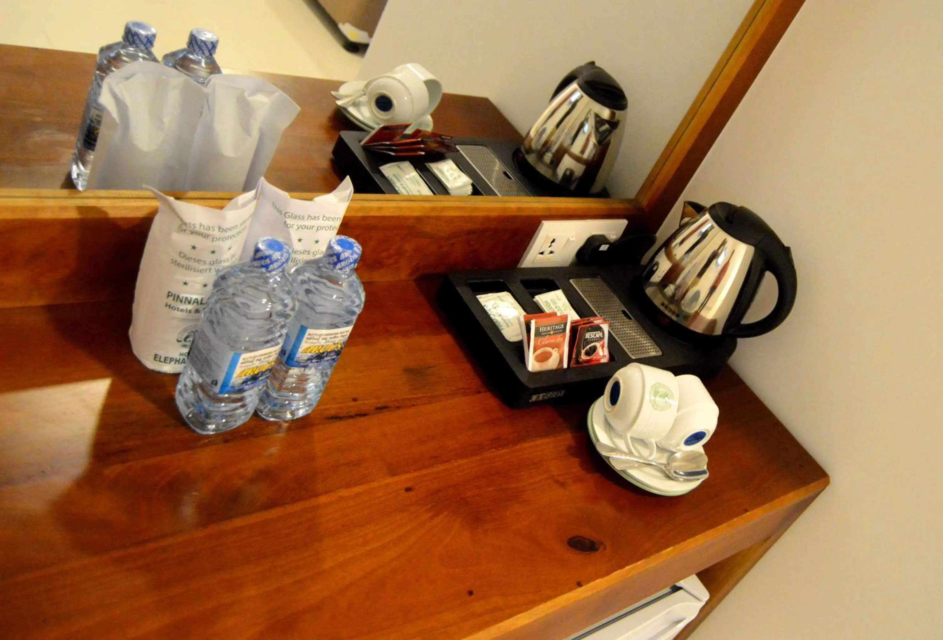 Coffee/tea facilities in Cafe Pinnalanda