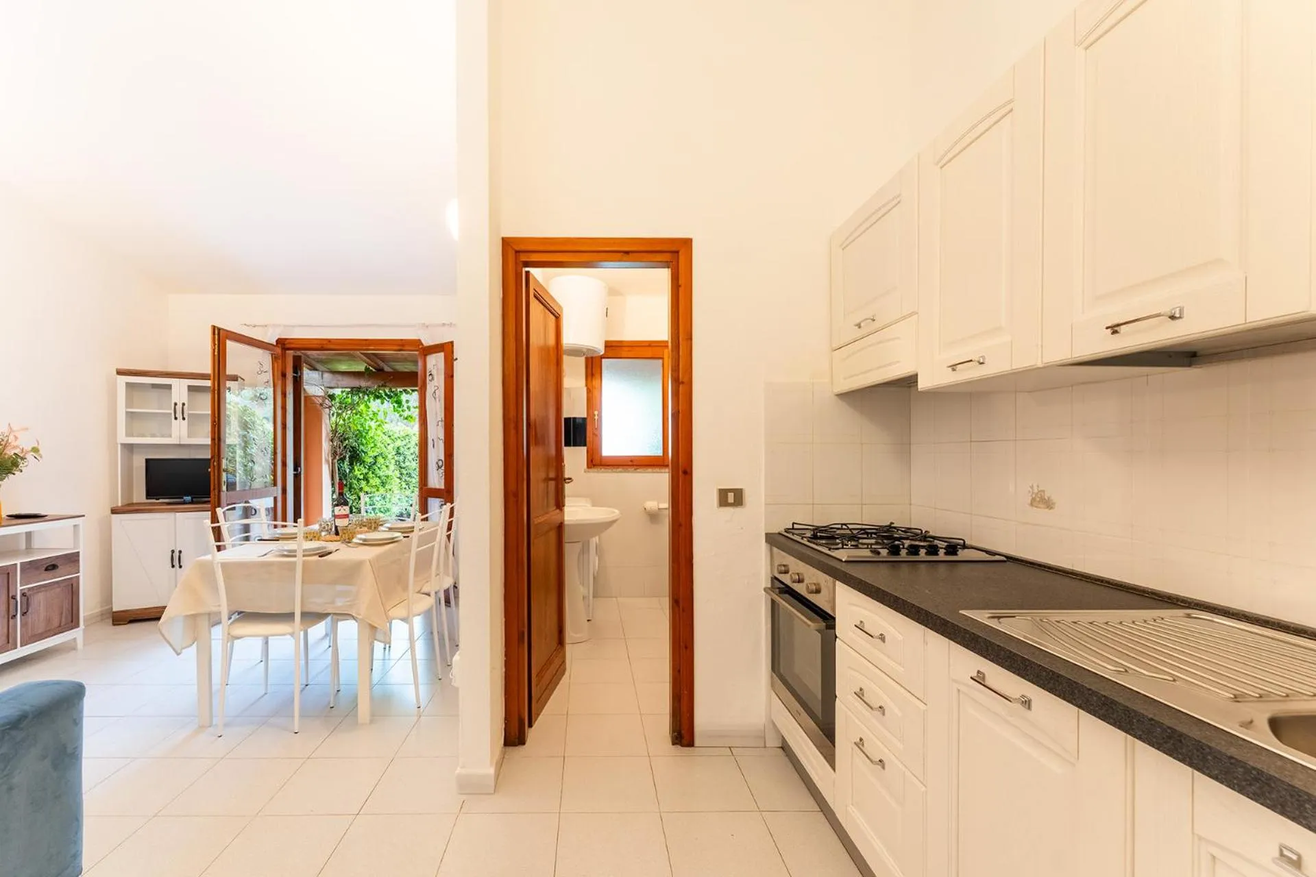 Kitchen or kitchenette in Residenze Gallura