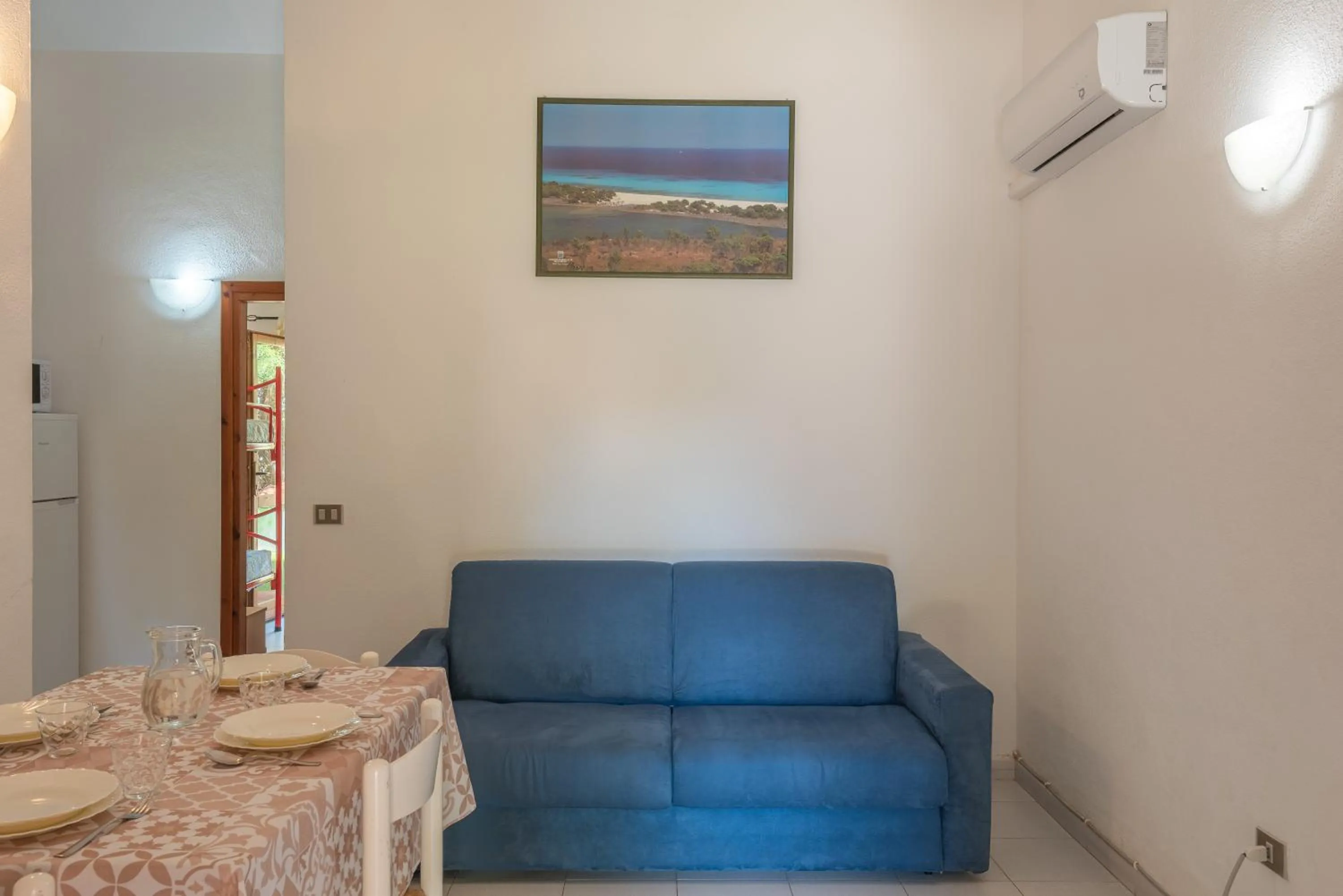 Living room in Residenze Gallura