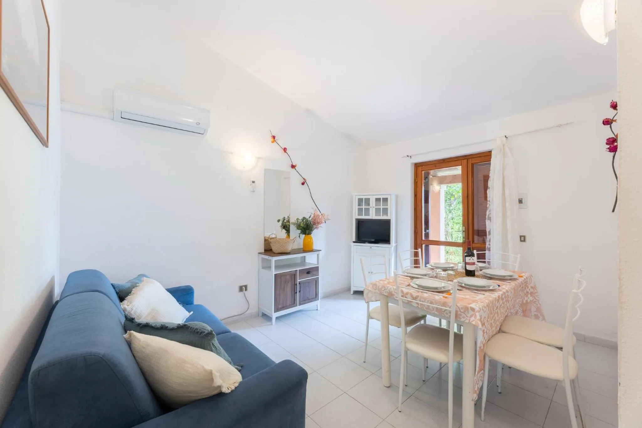 Living room in Residenze Gallura