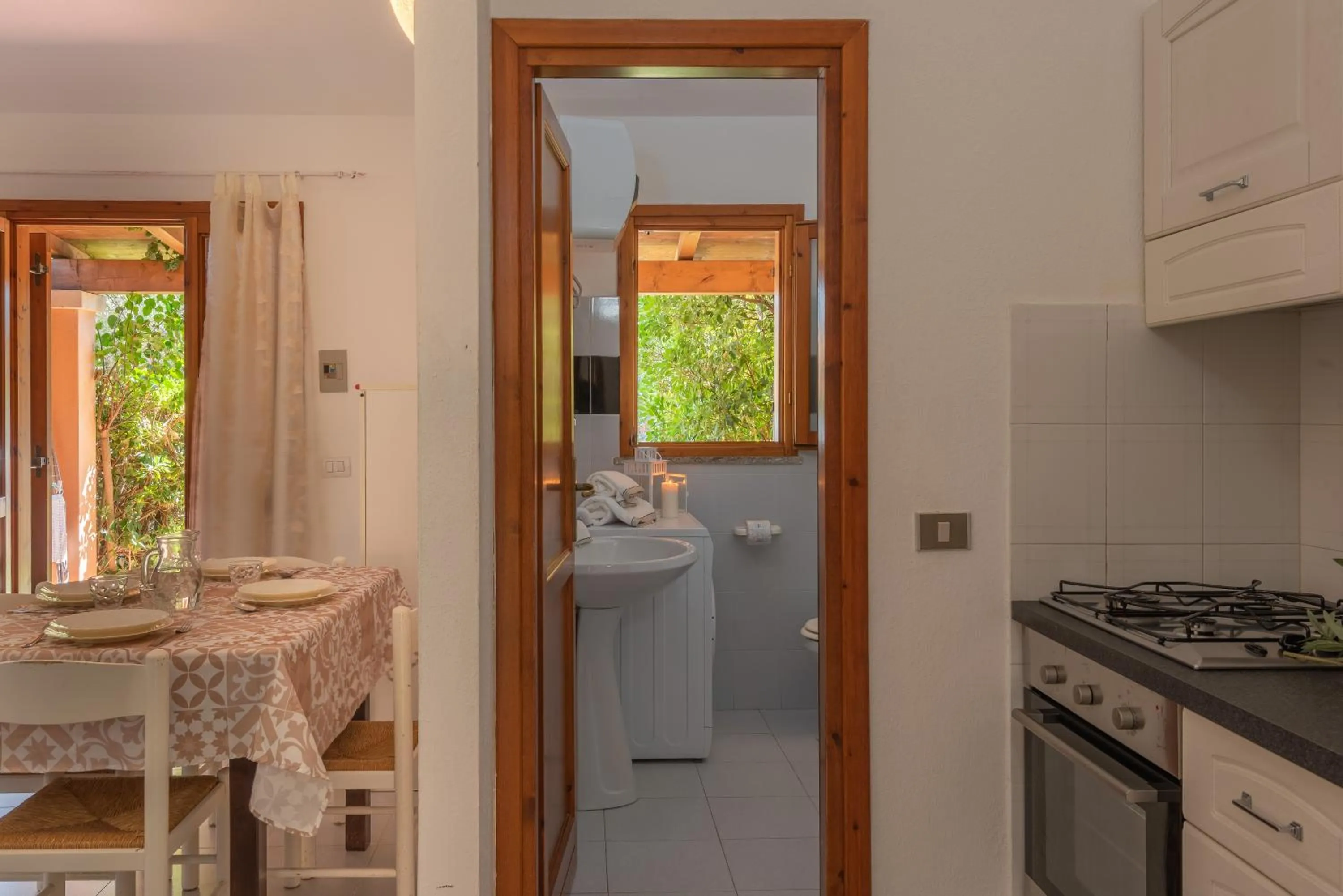 Kitchen or kitchenette in Residenze Gallura
