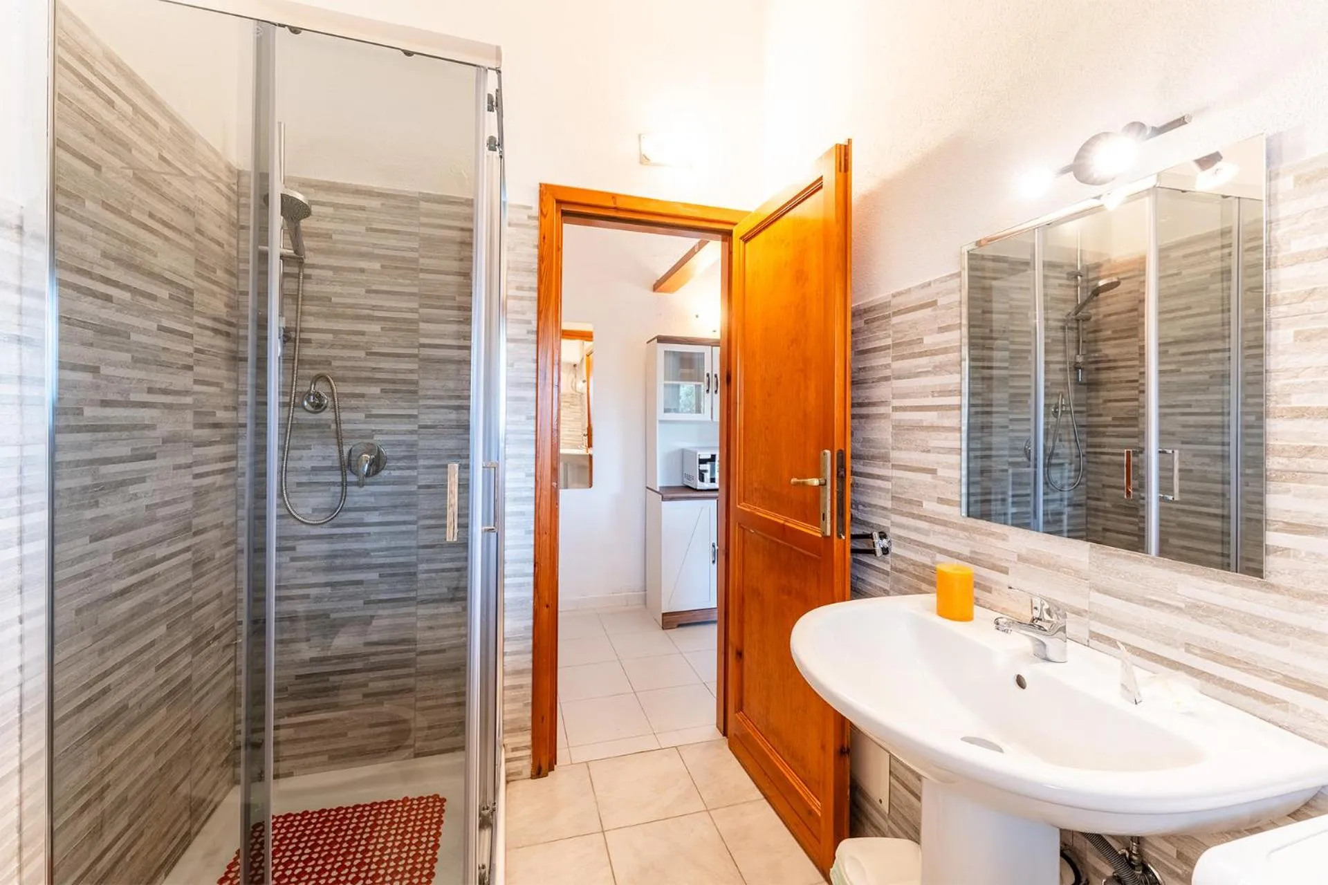 Shower in Residenze Gallura
