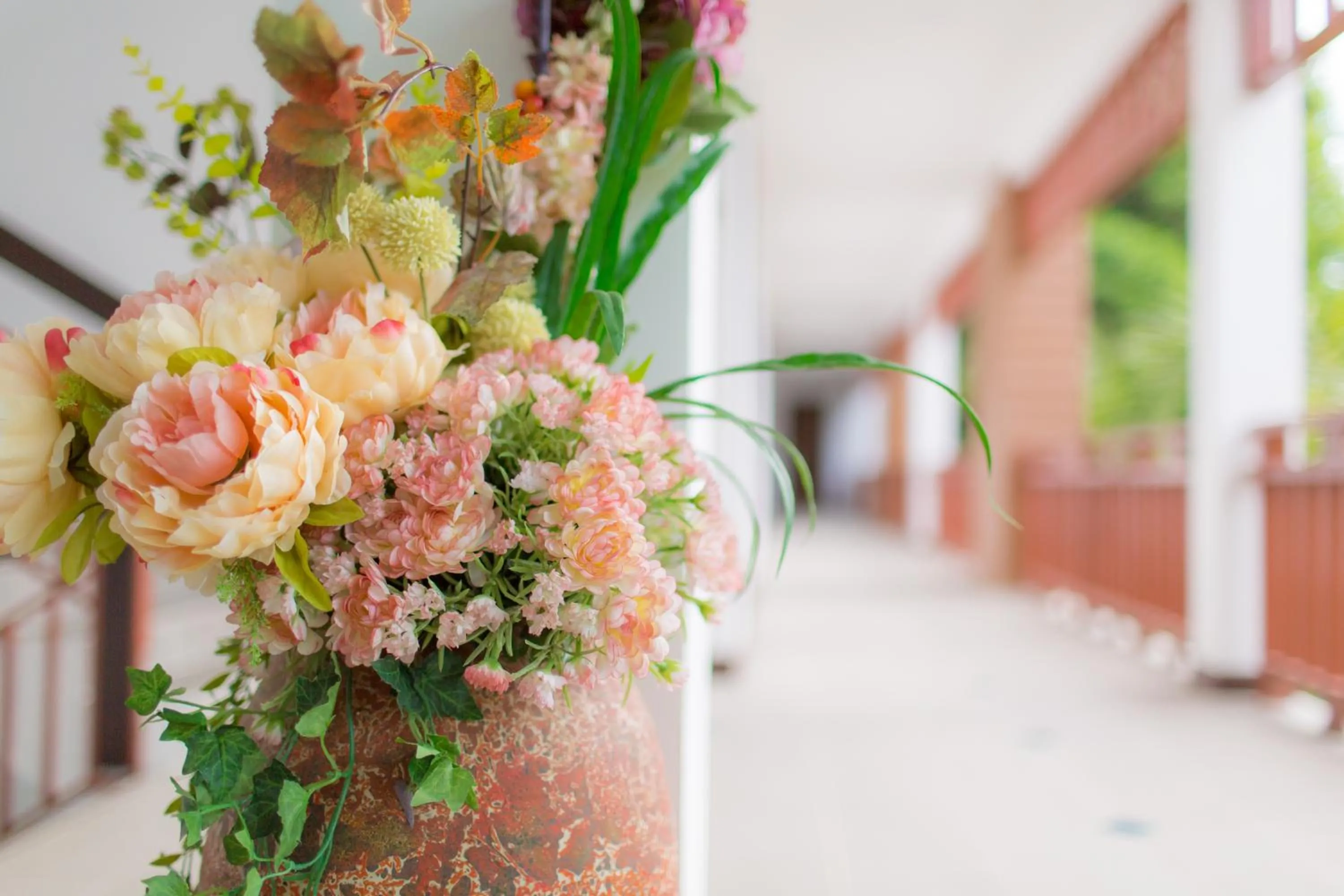 Facade/entrance in Mhonsa Hotel