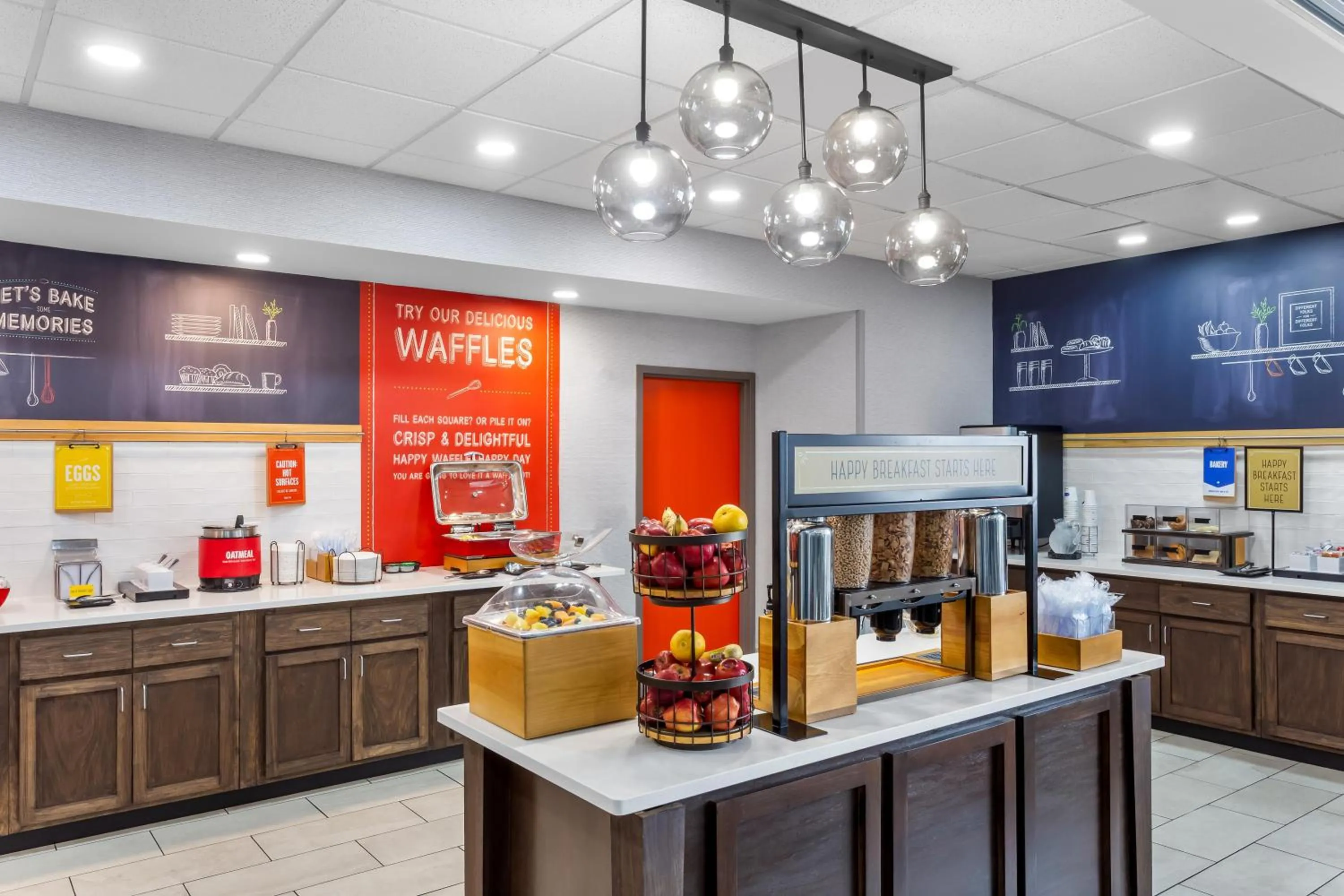 Breakfast in Hampton Inn University Area, Huntington, Wv