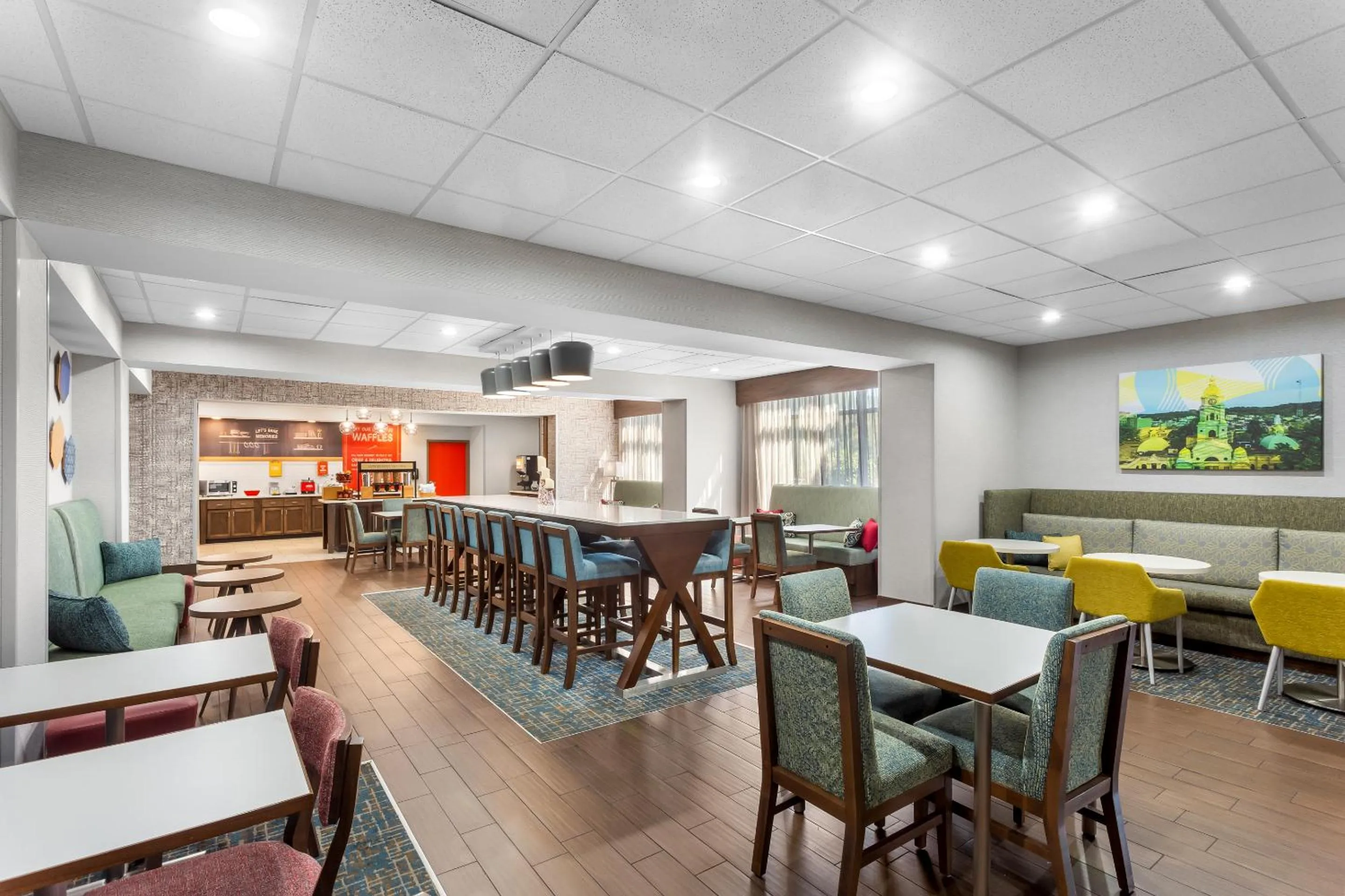 Breakfast in Hampton Inn University Area, Huntington, Wv