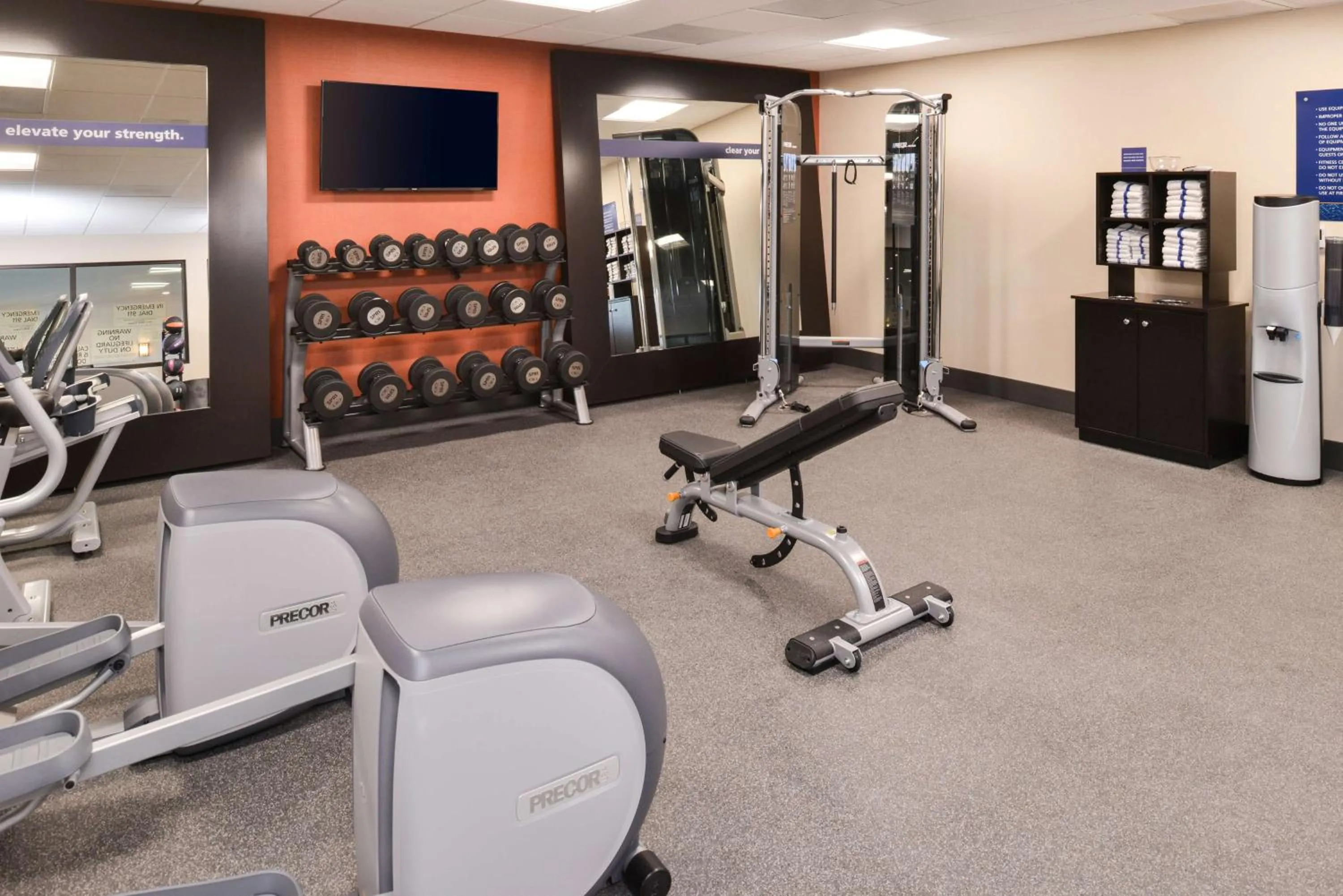Fitness centre/facilities in Hampton Inn El Centro