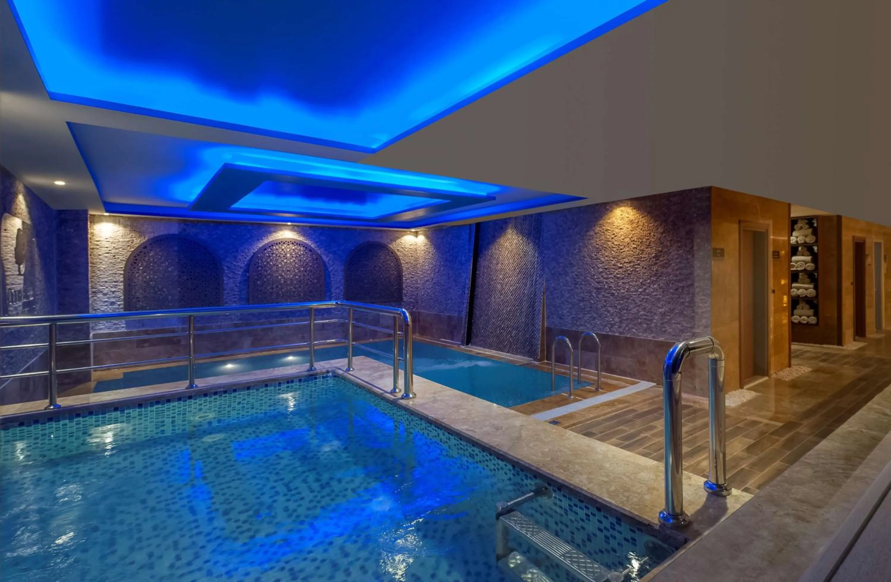 Pool view in Doubletree By Hilton Elazig