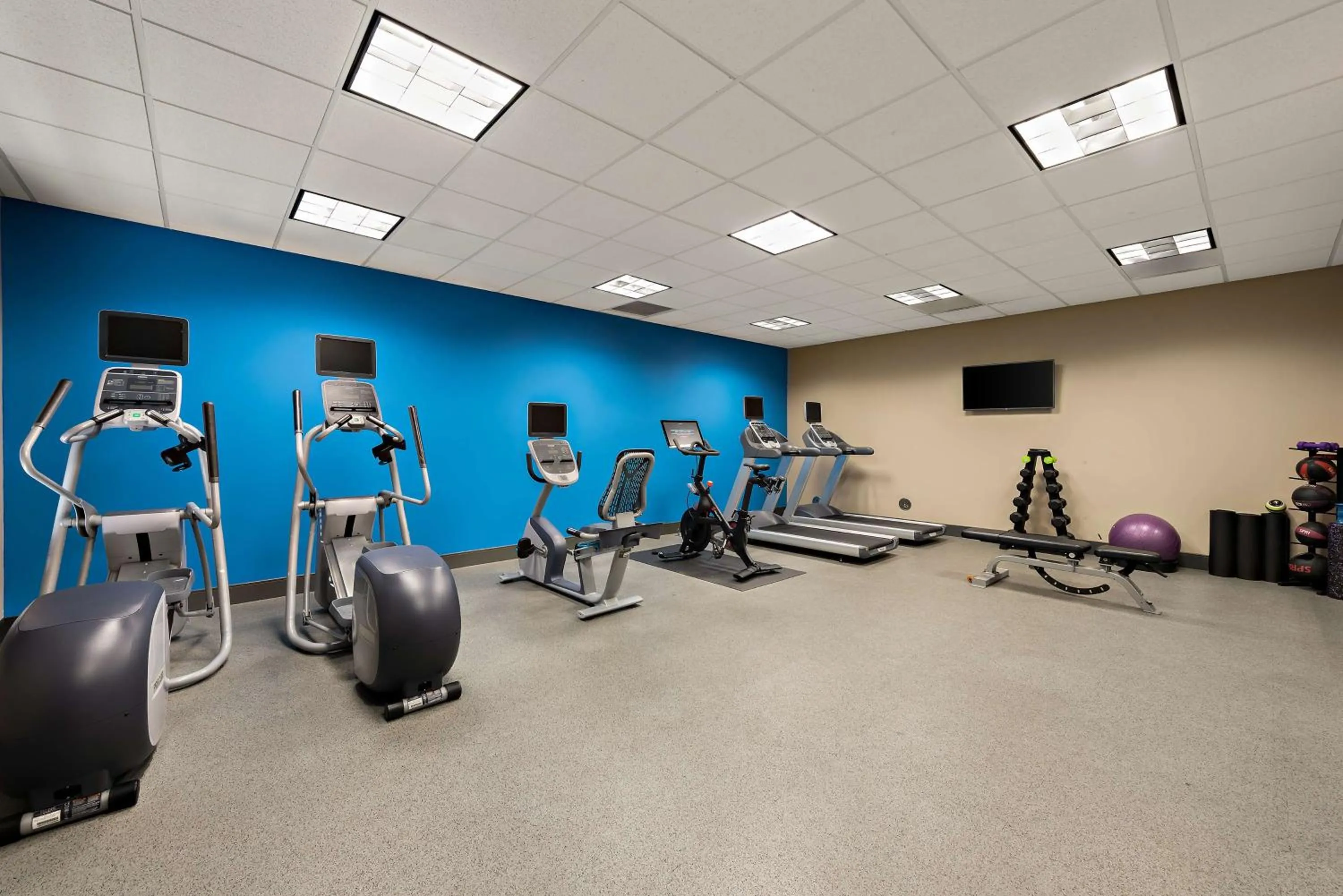 Fitness centre/facilities in Hilton Garden Inn Findlay