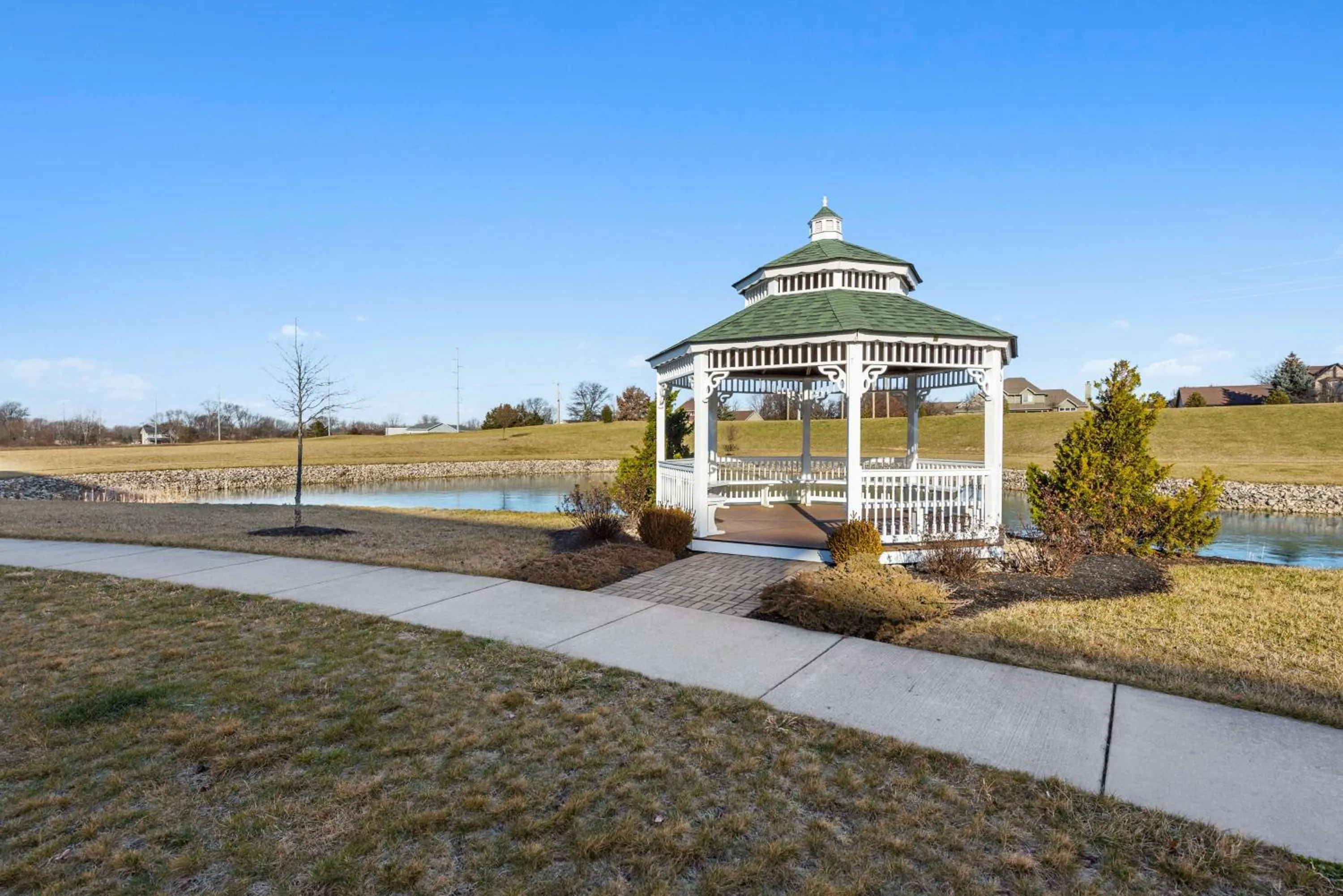 Patio in Hilton Garden Inn Findlay