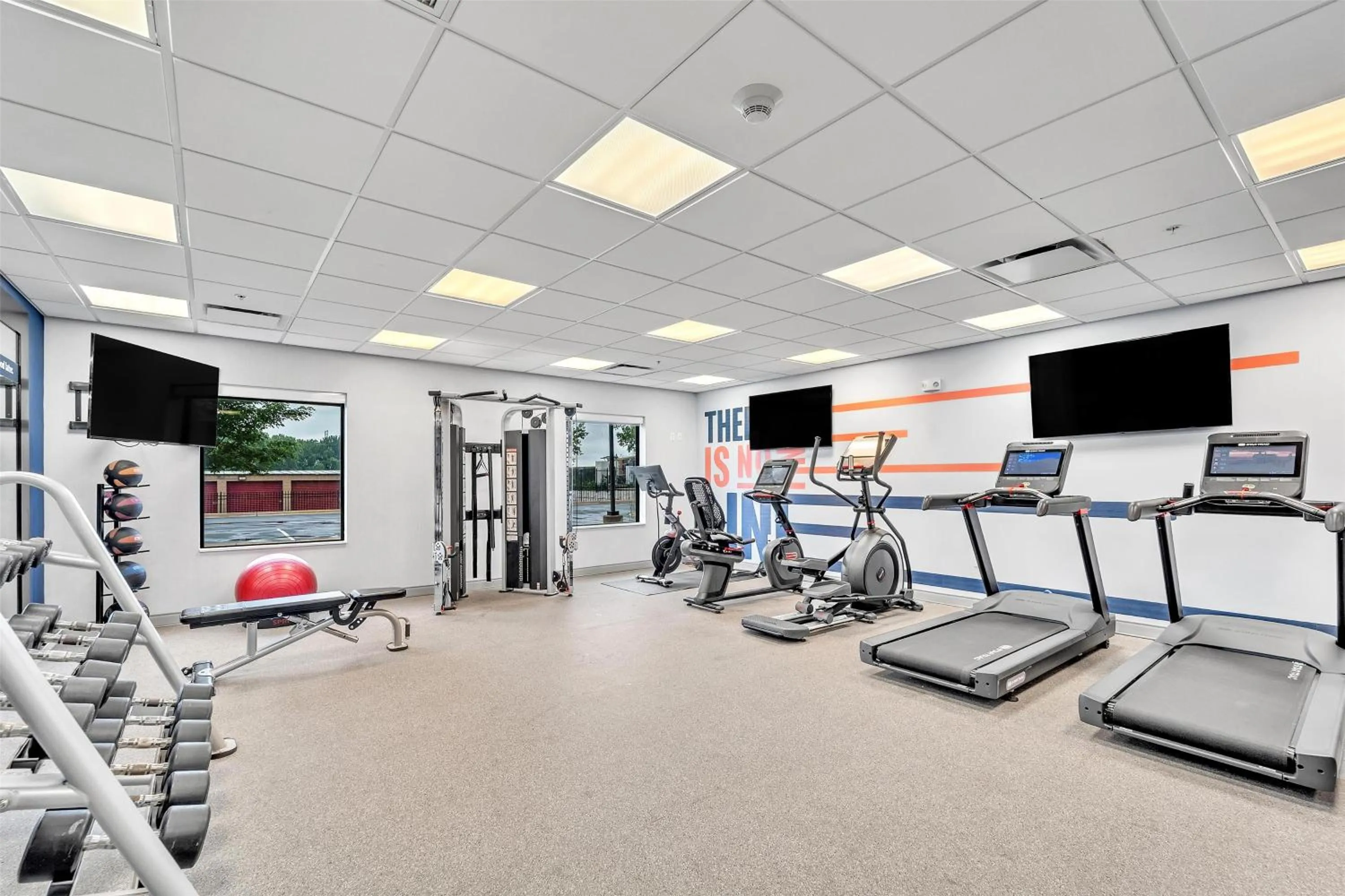 Fitness centre/facilities in Hampton Inn & Suites Kenosha Pleasant Prairie