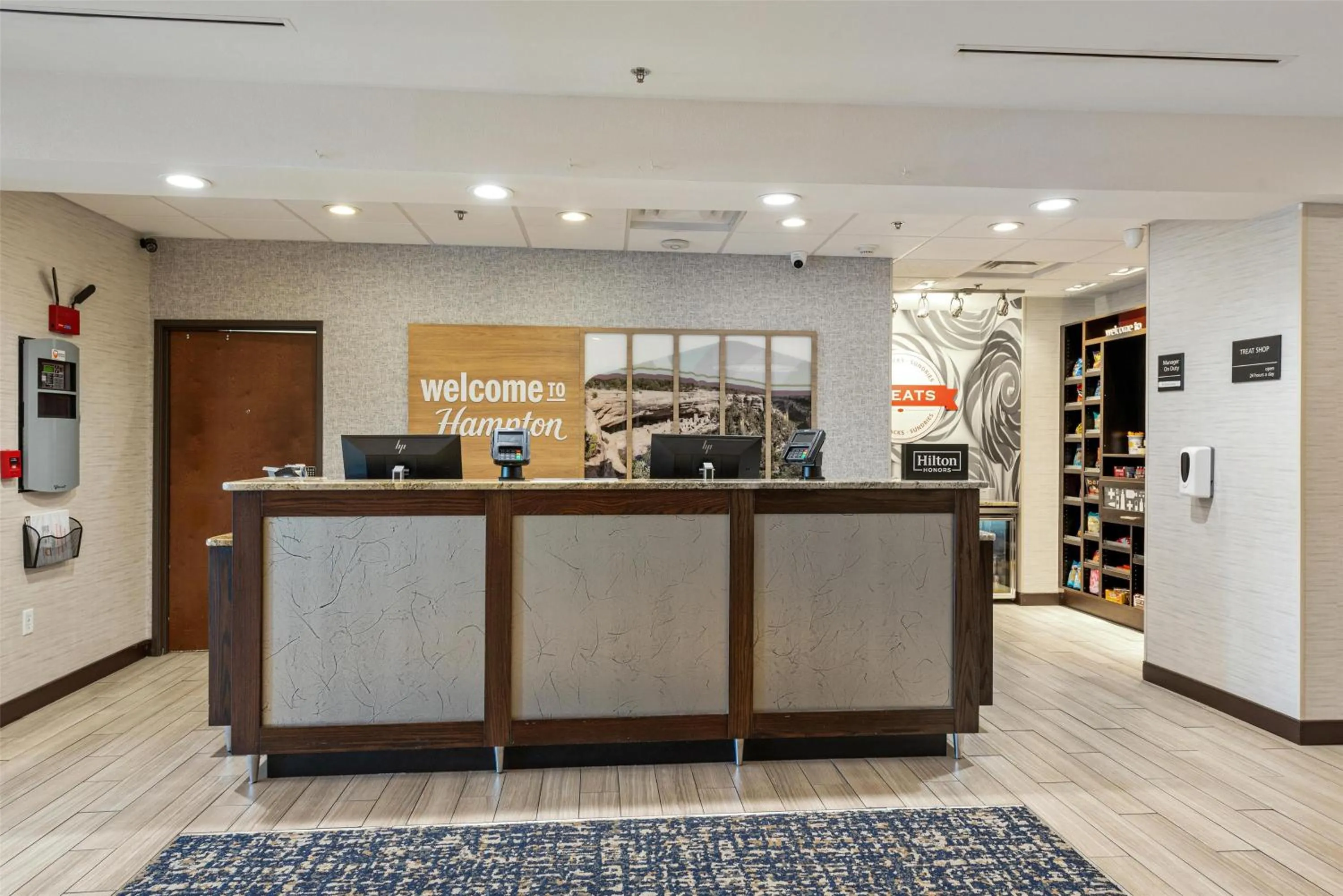 Lobby or reception in Hampton Inn Mesa Verde/Cortez Co