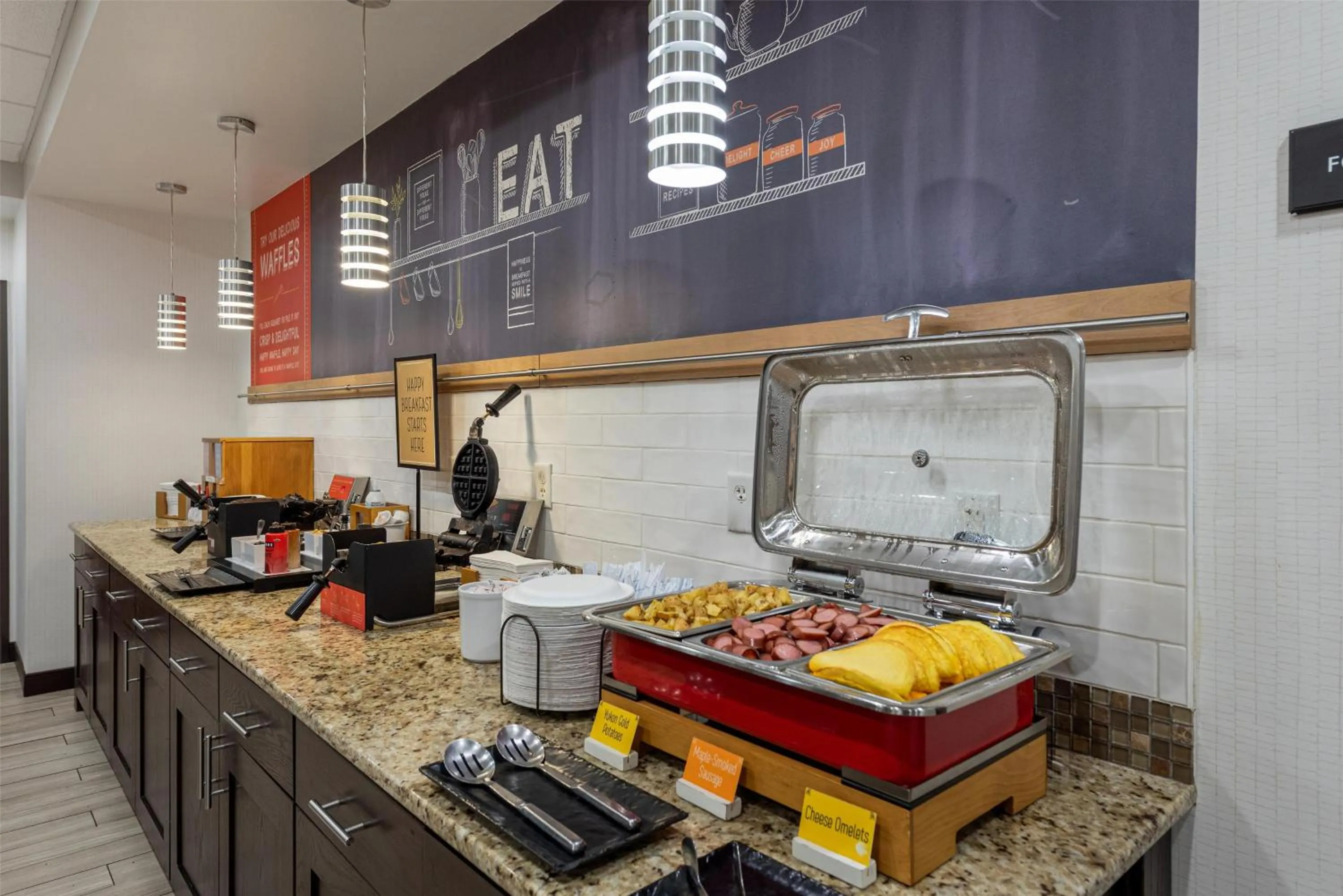 Breakfast in Hampton Inn Mesa Verde/Cortez Co