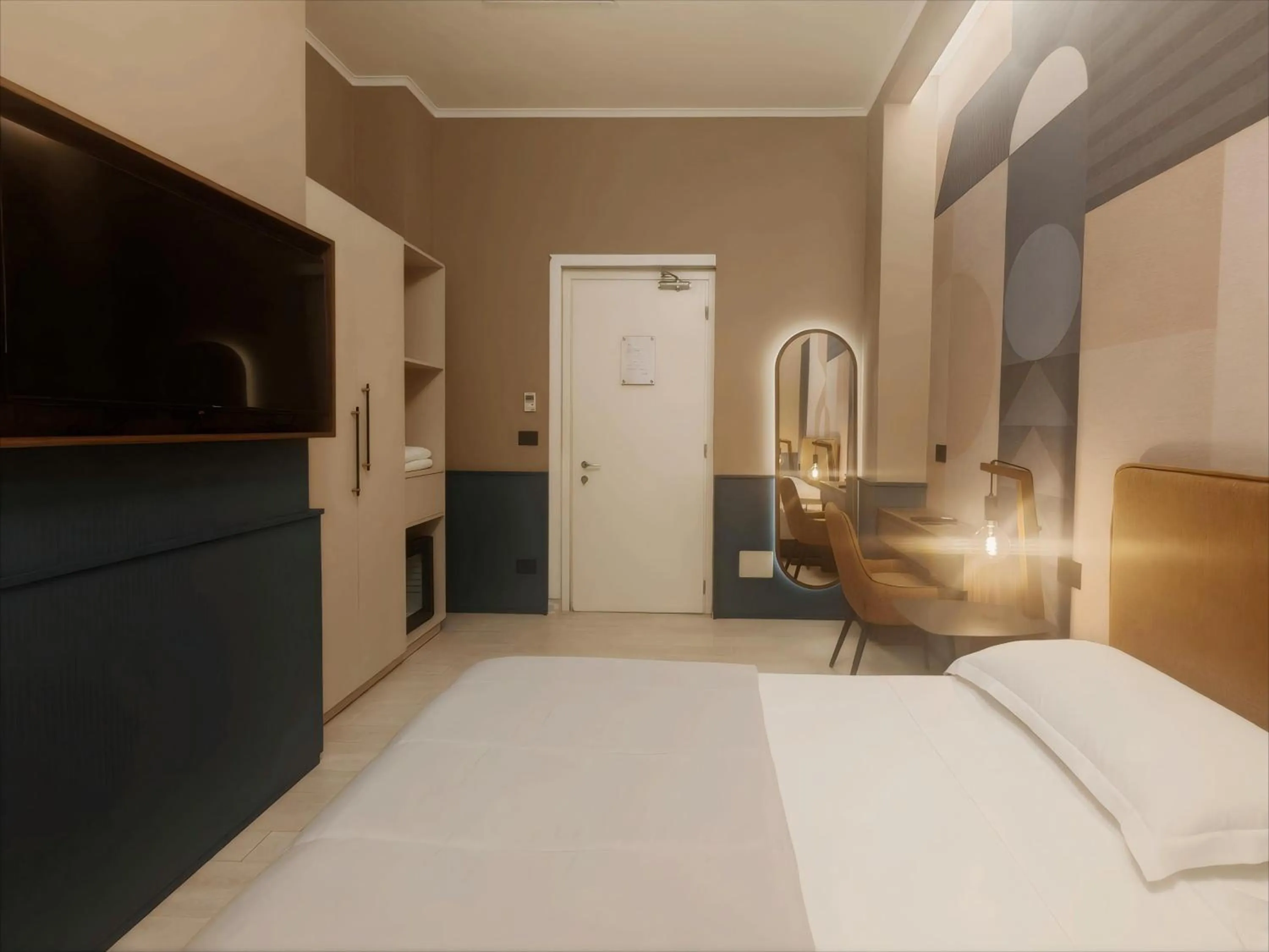 Bedroom, Bed in The B Place