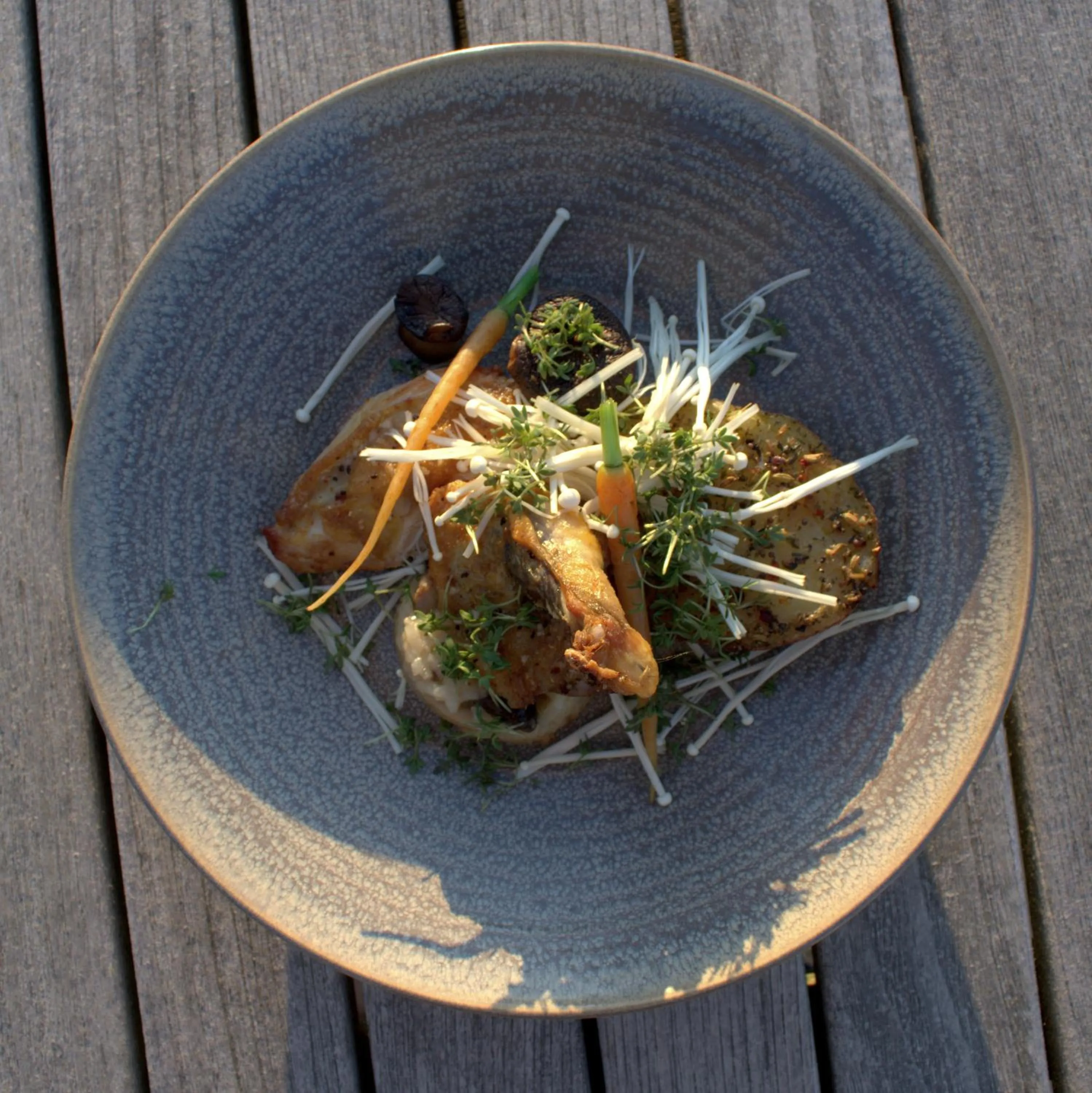 Food close-up in Henne Mølle Å Badehotel