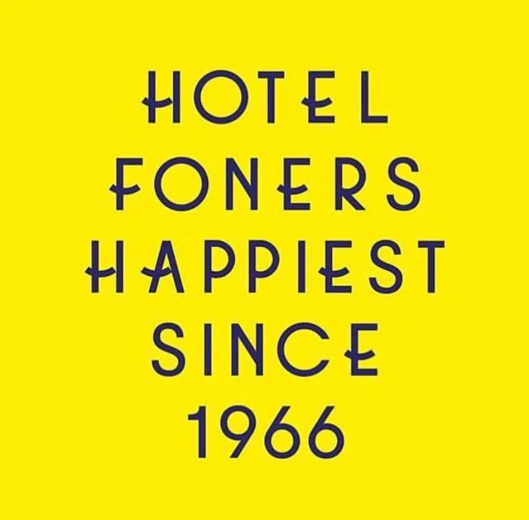 Property logo or sign in Hotel Foners