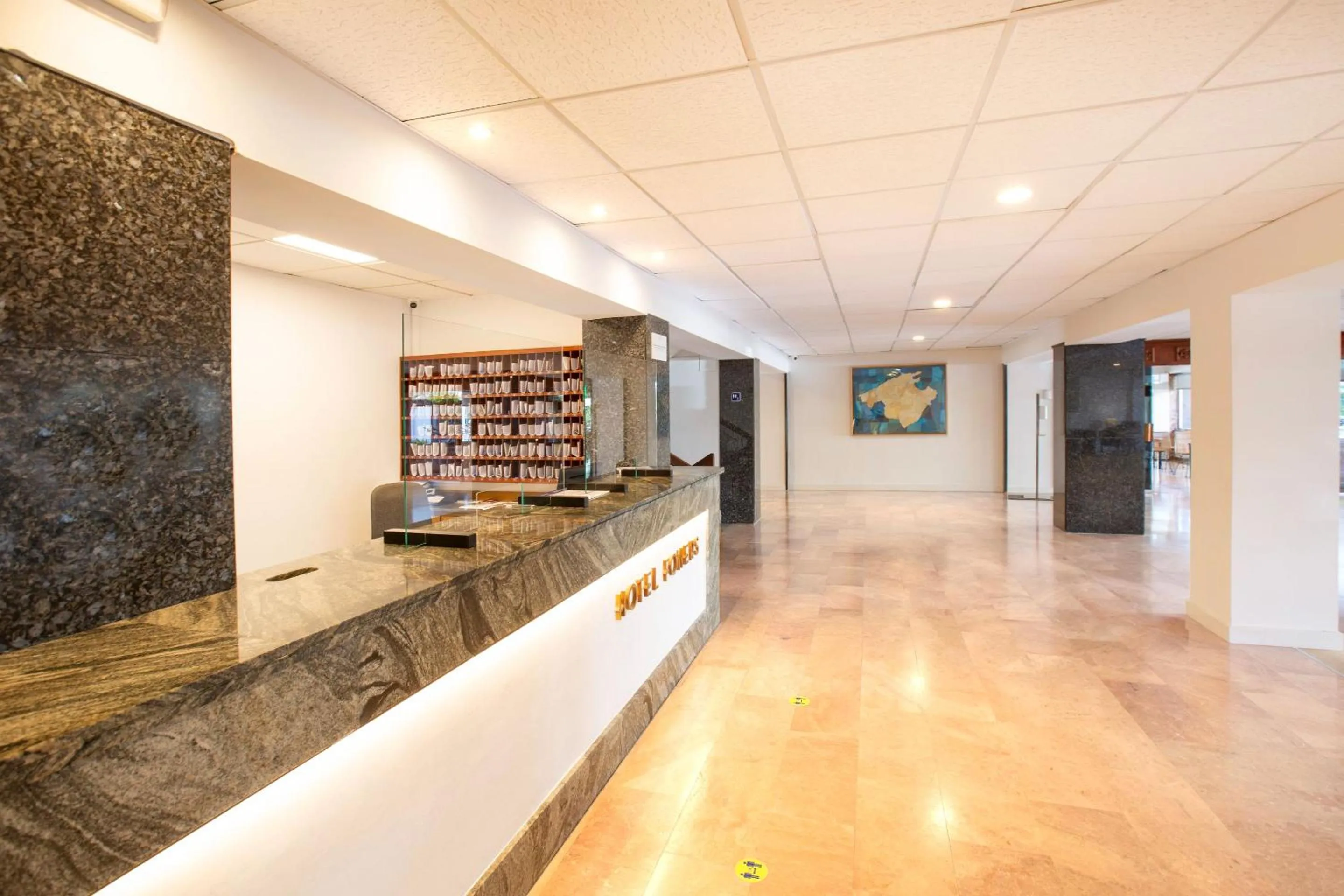 Lobby or reception in Hotel Foners