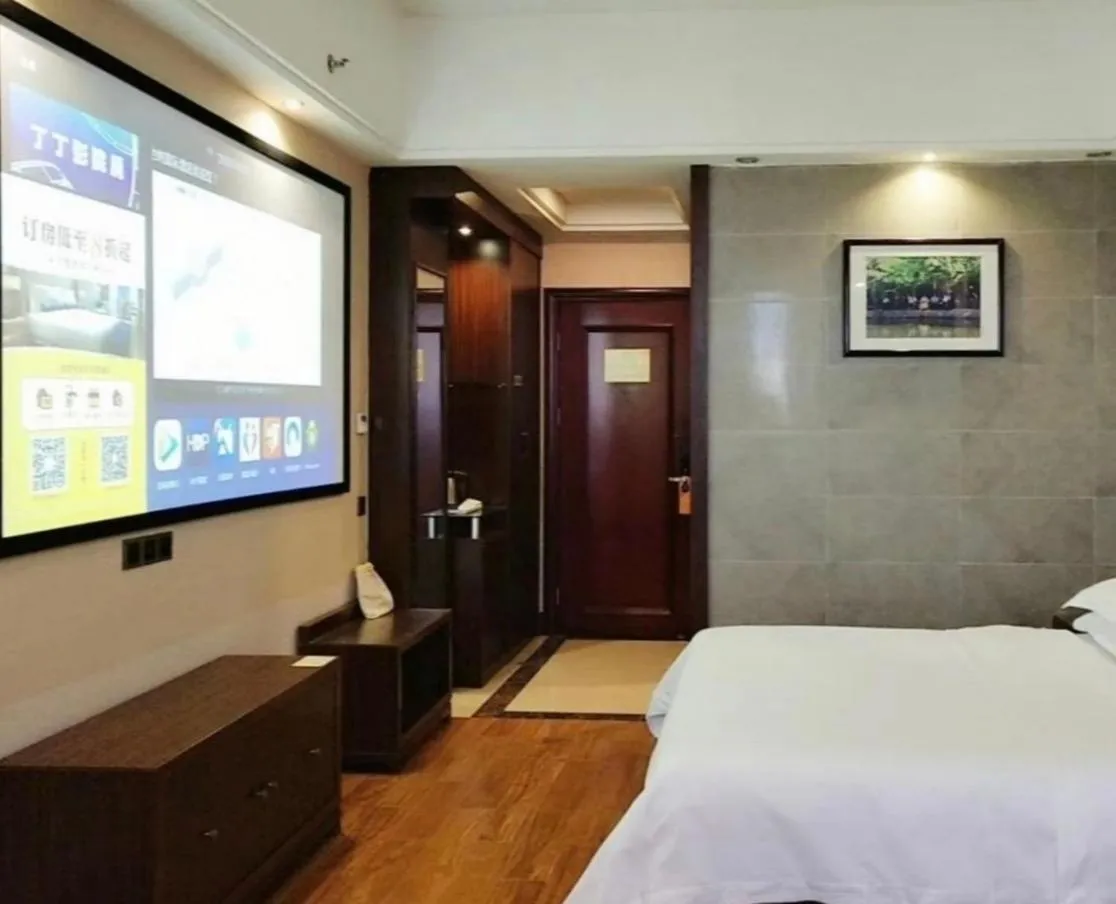 Bed in Vienna International Hotel Jieyang Chaoshan Airport