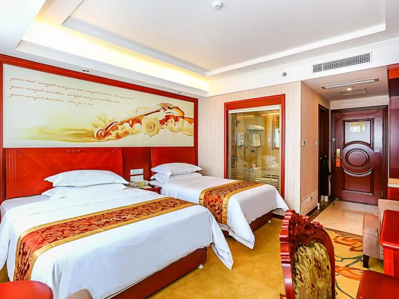 Bed in Vienna International Hotel Shanghai Fengxian Nanqiao