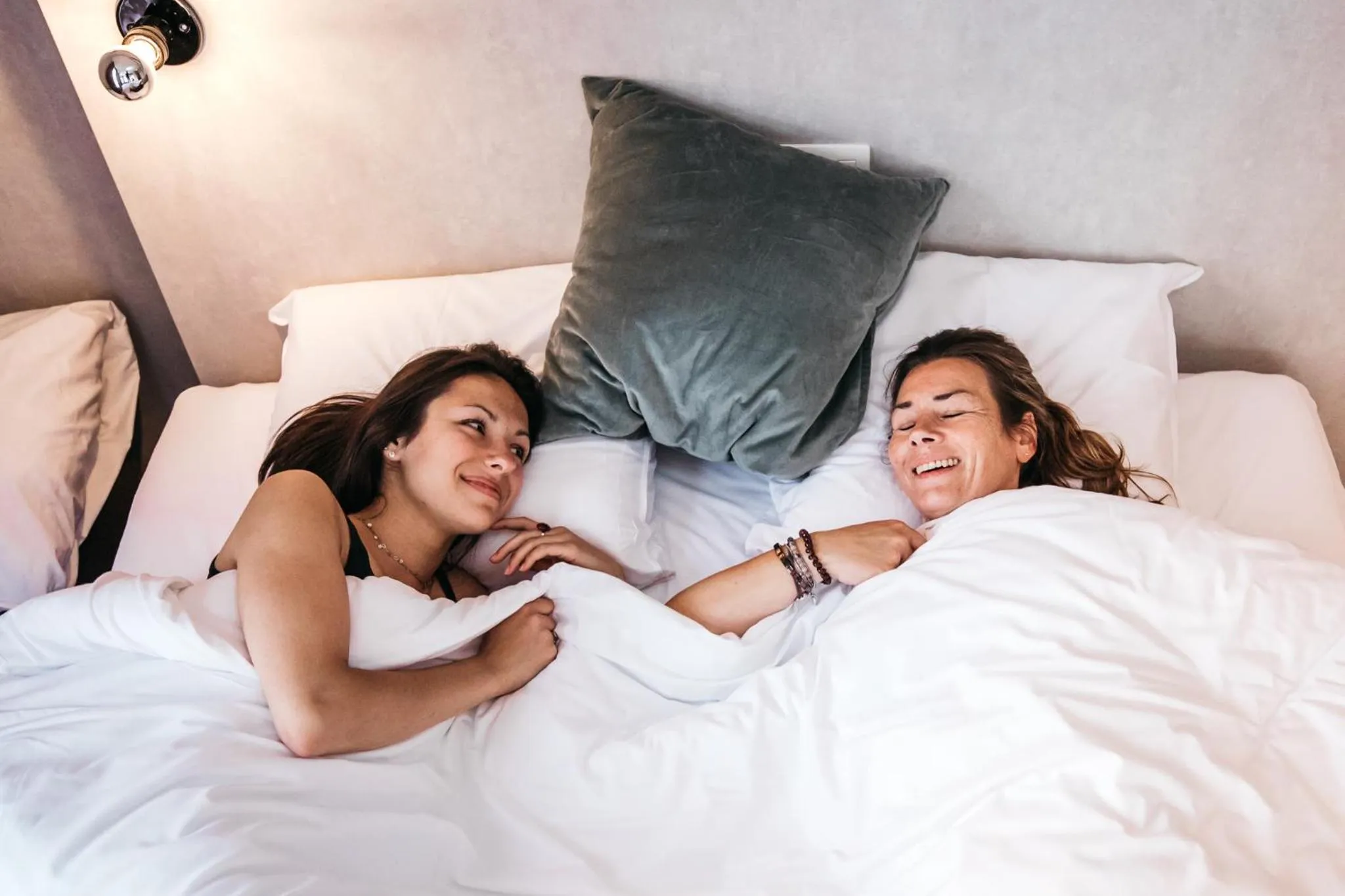 Decorative detail, Bed in Monsieur Maurice