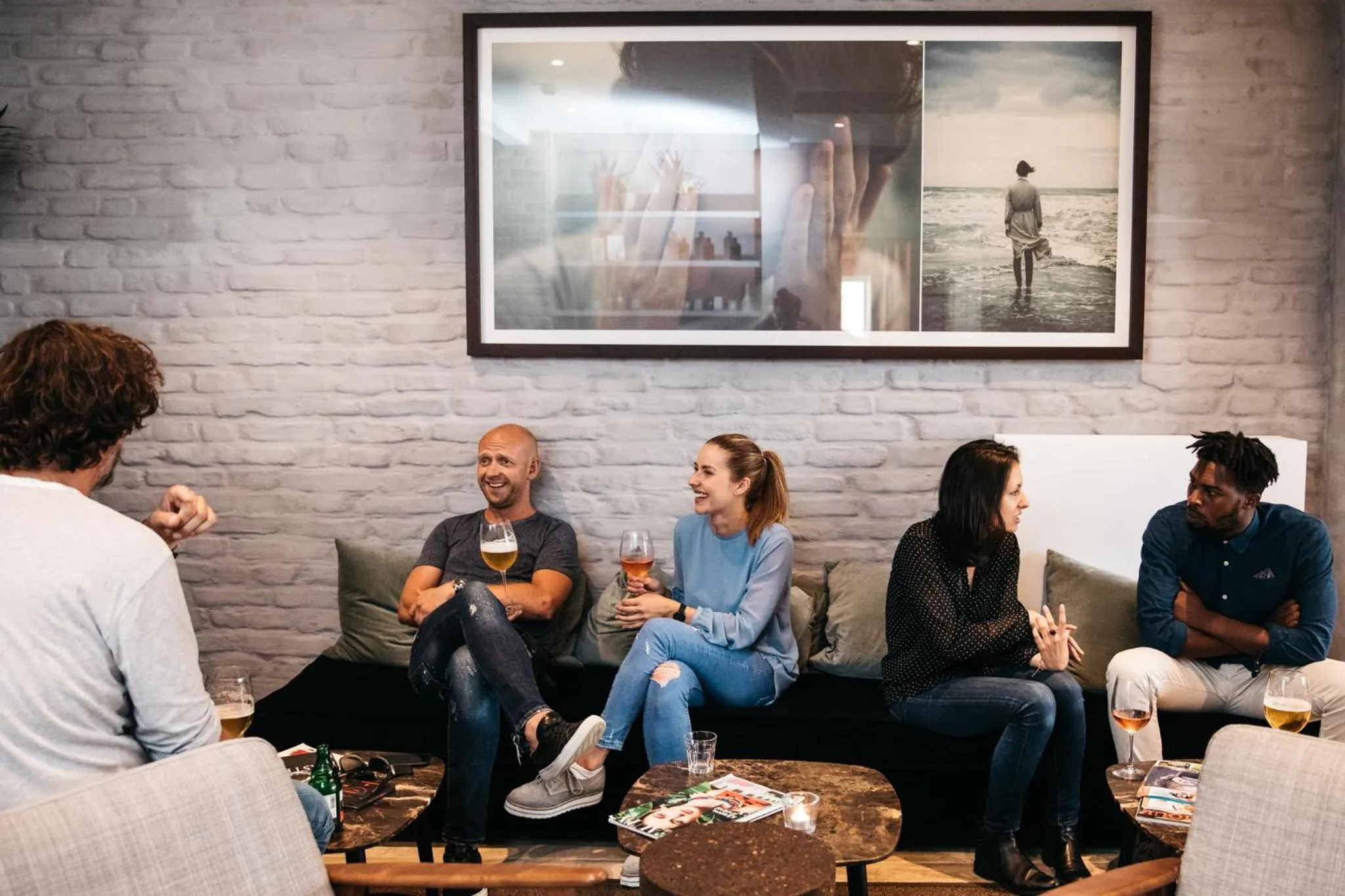 Lounge or bar in Monsieur Maurice