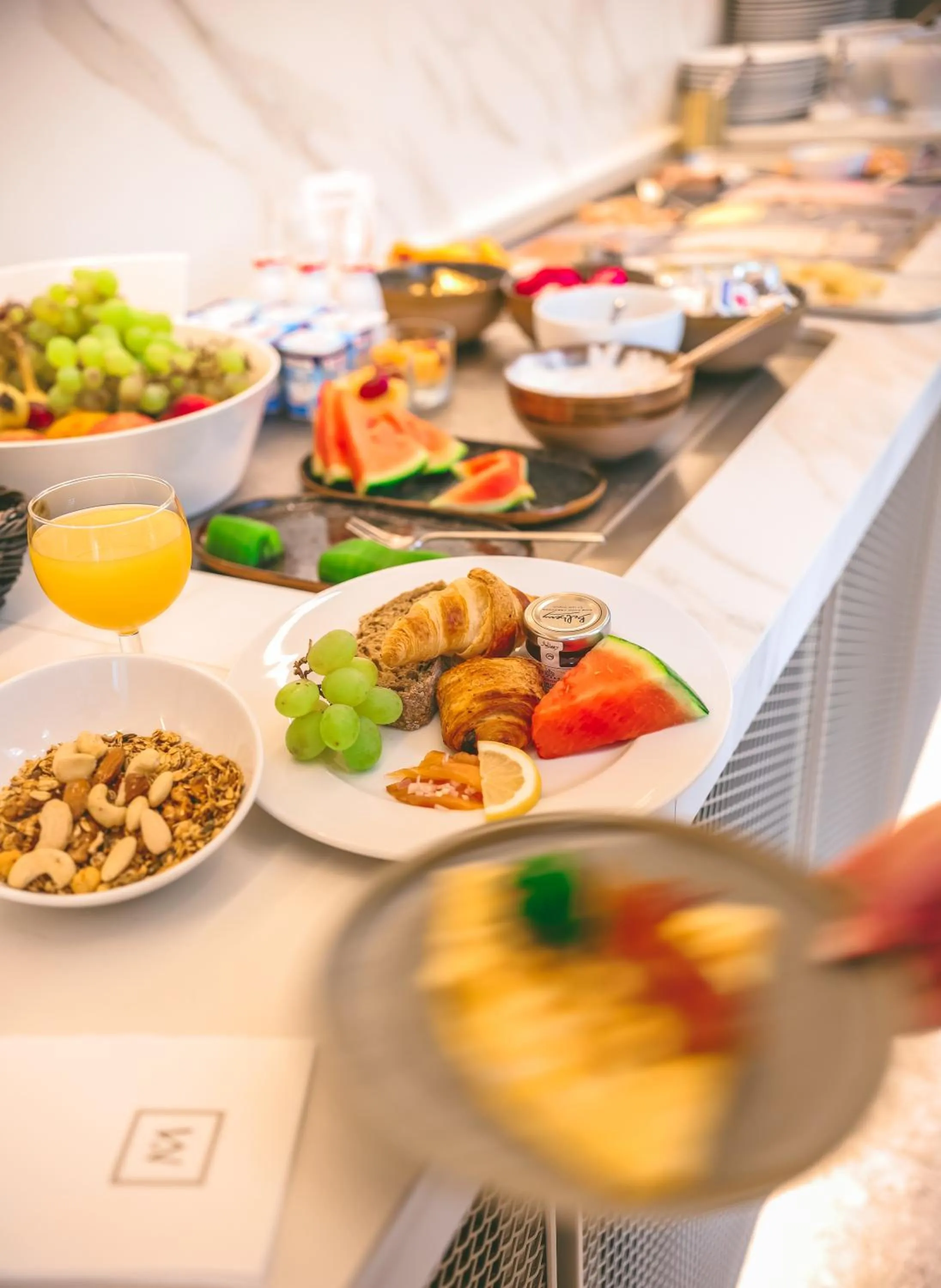 Breakfast in Hotel Messeyne