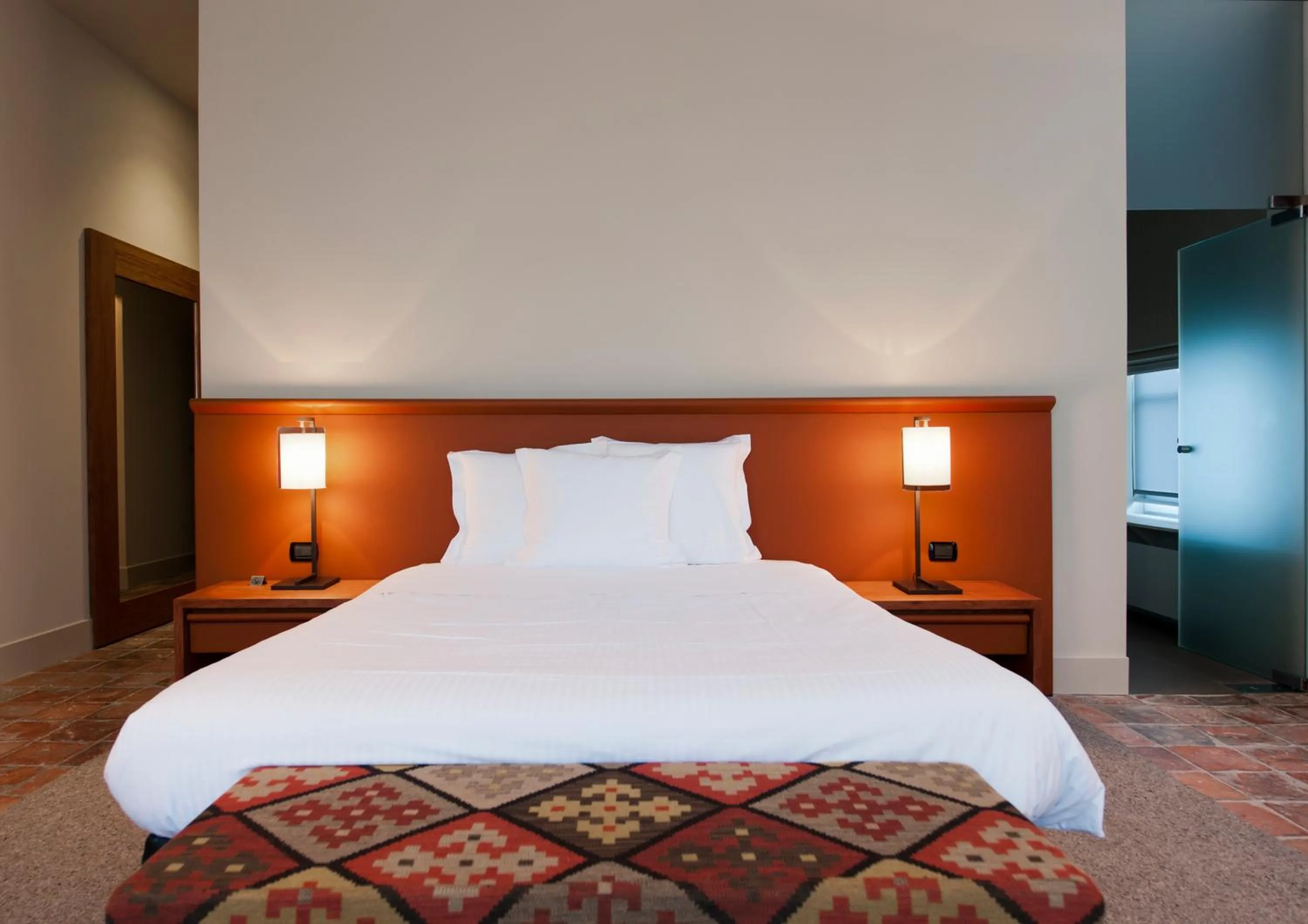 Bed in Hotel Messeyne