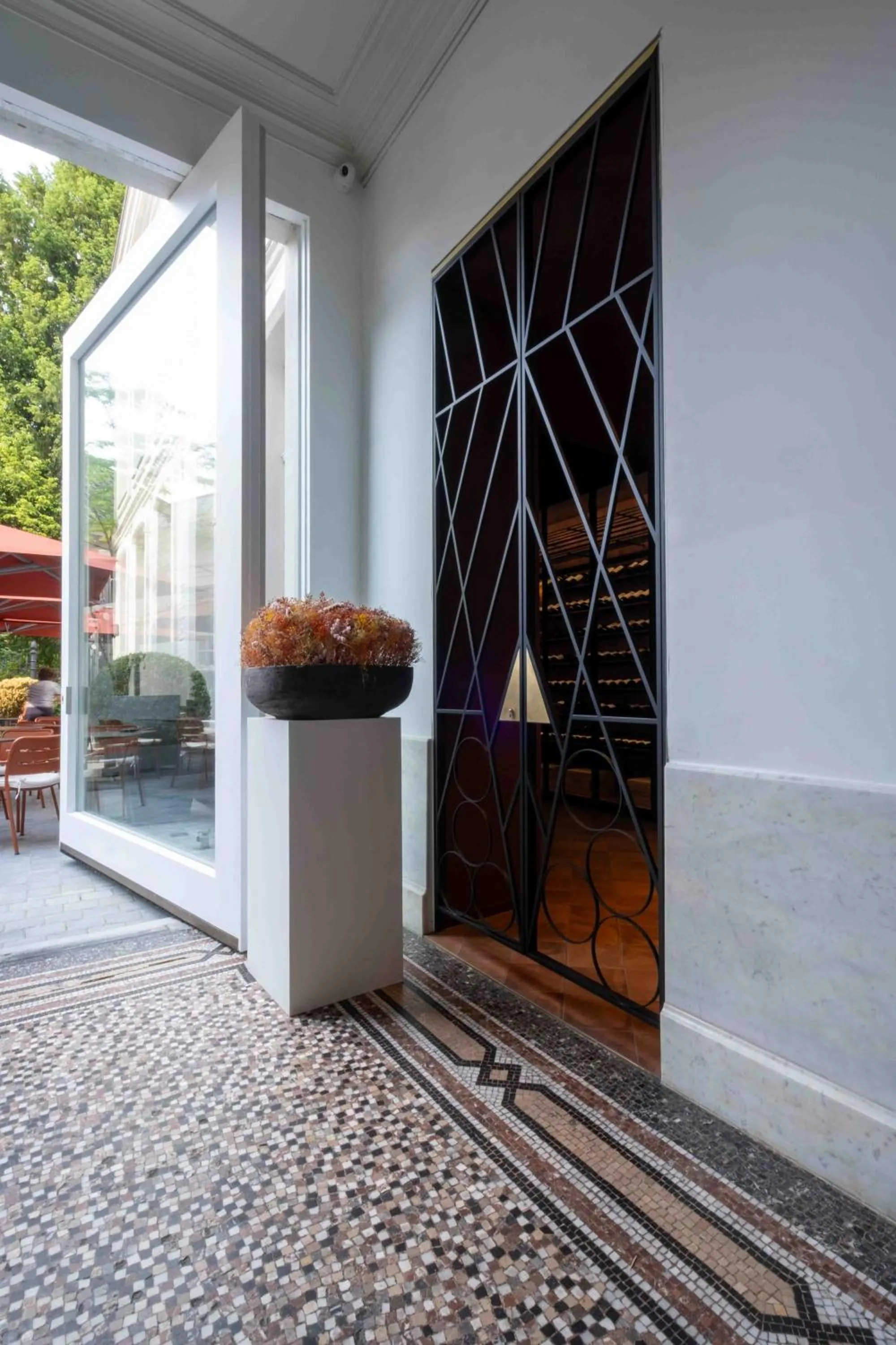Balcony/Terrace in Hotel Messeyne
