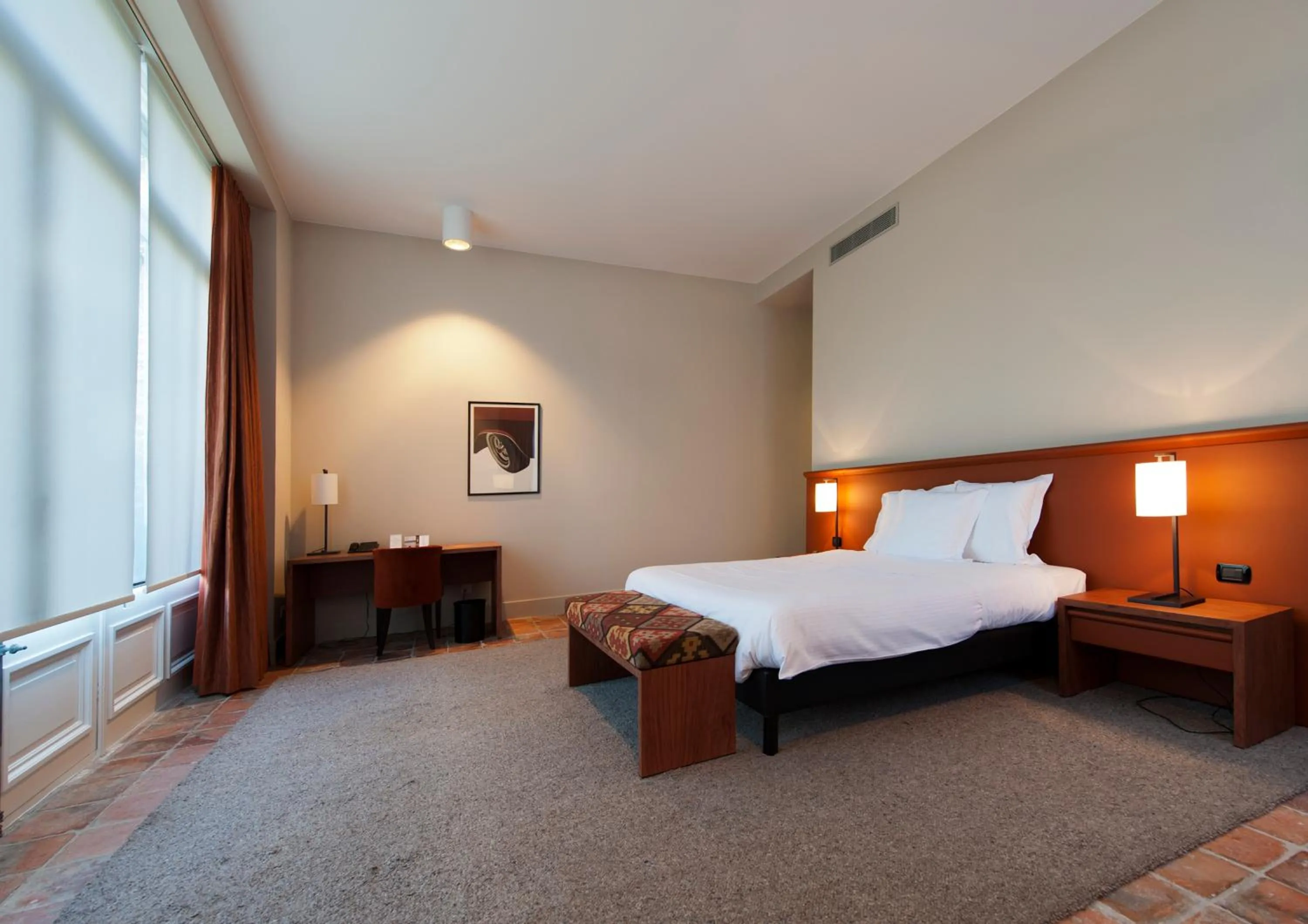 Bed in Hotel Messeyne