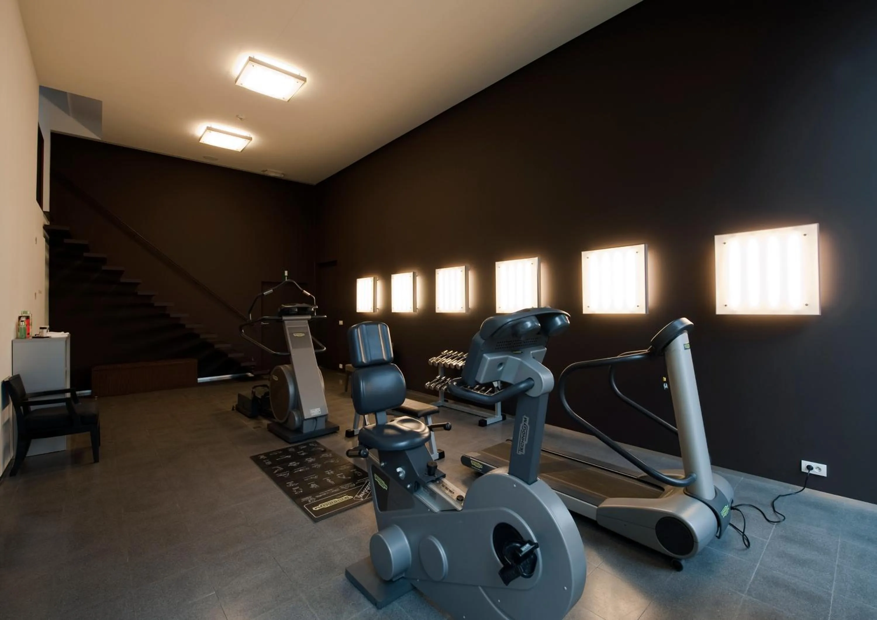Fitness centre/facilities in Hotel Messeyne