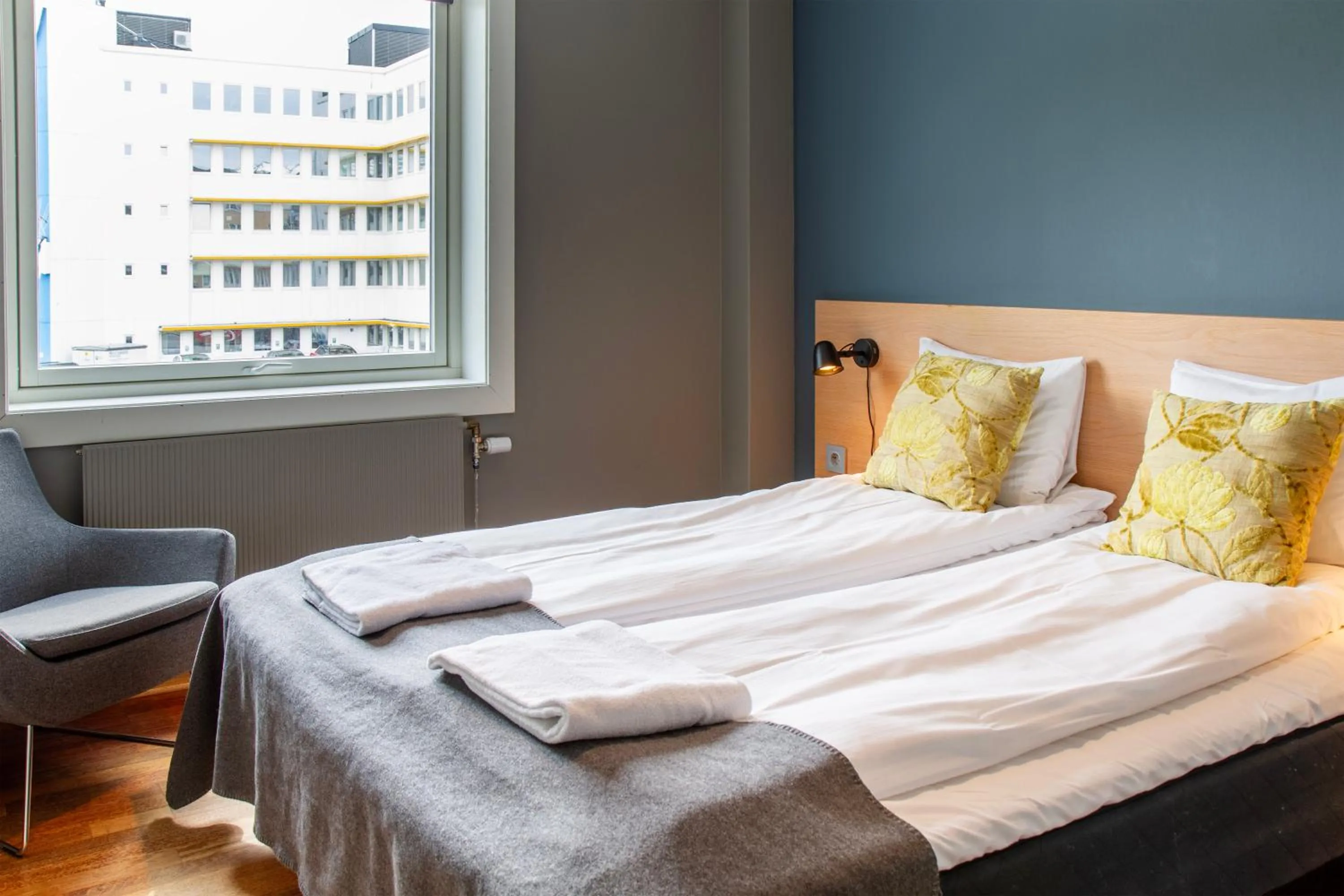 Bed in Fast Hotel Svolvær