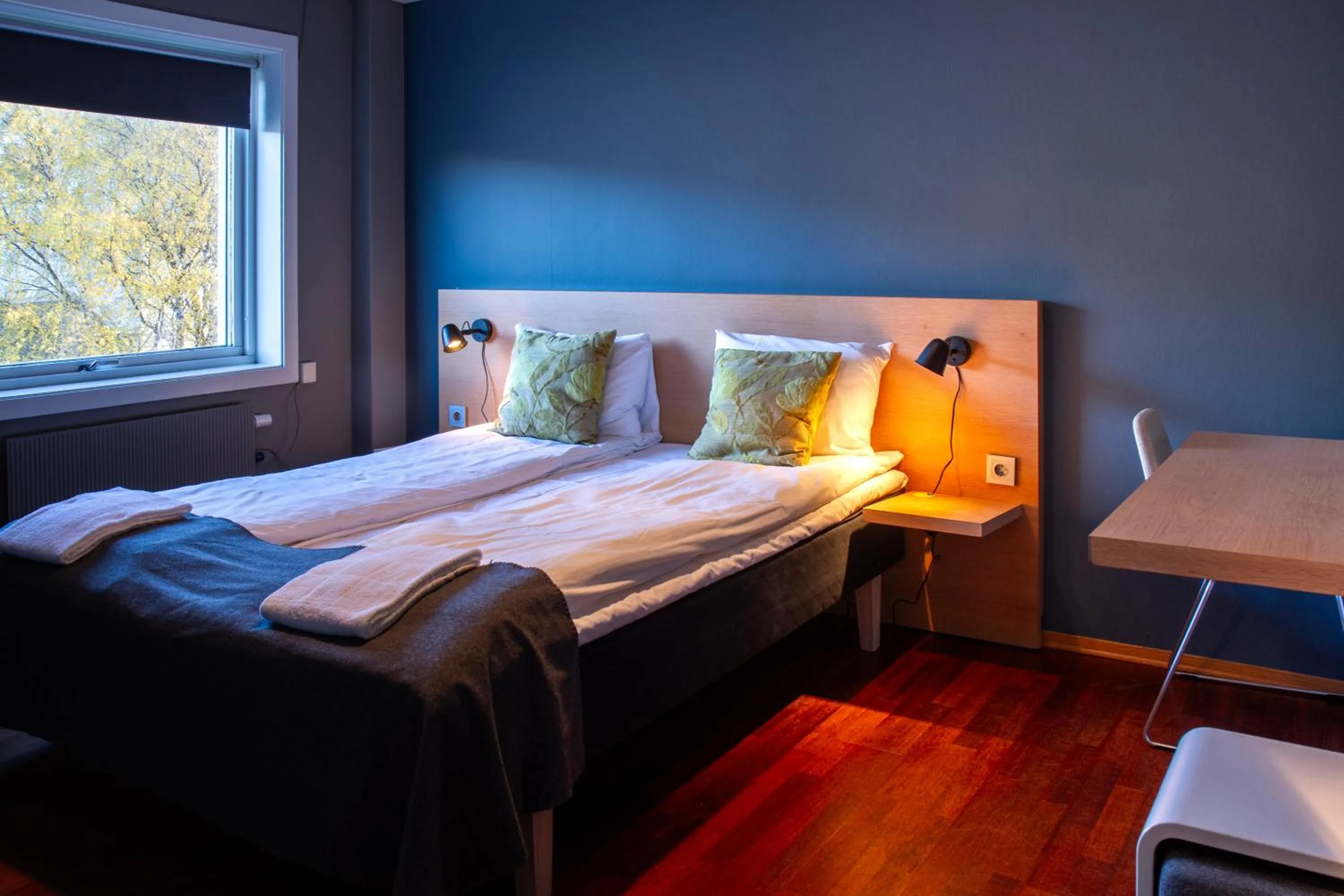 Bed in Fast Hotel Svolvær