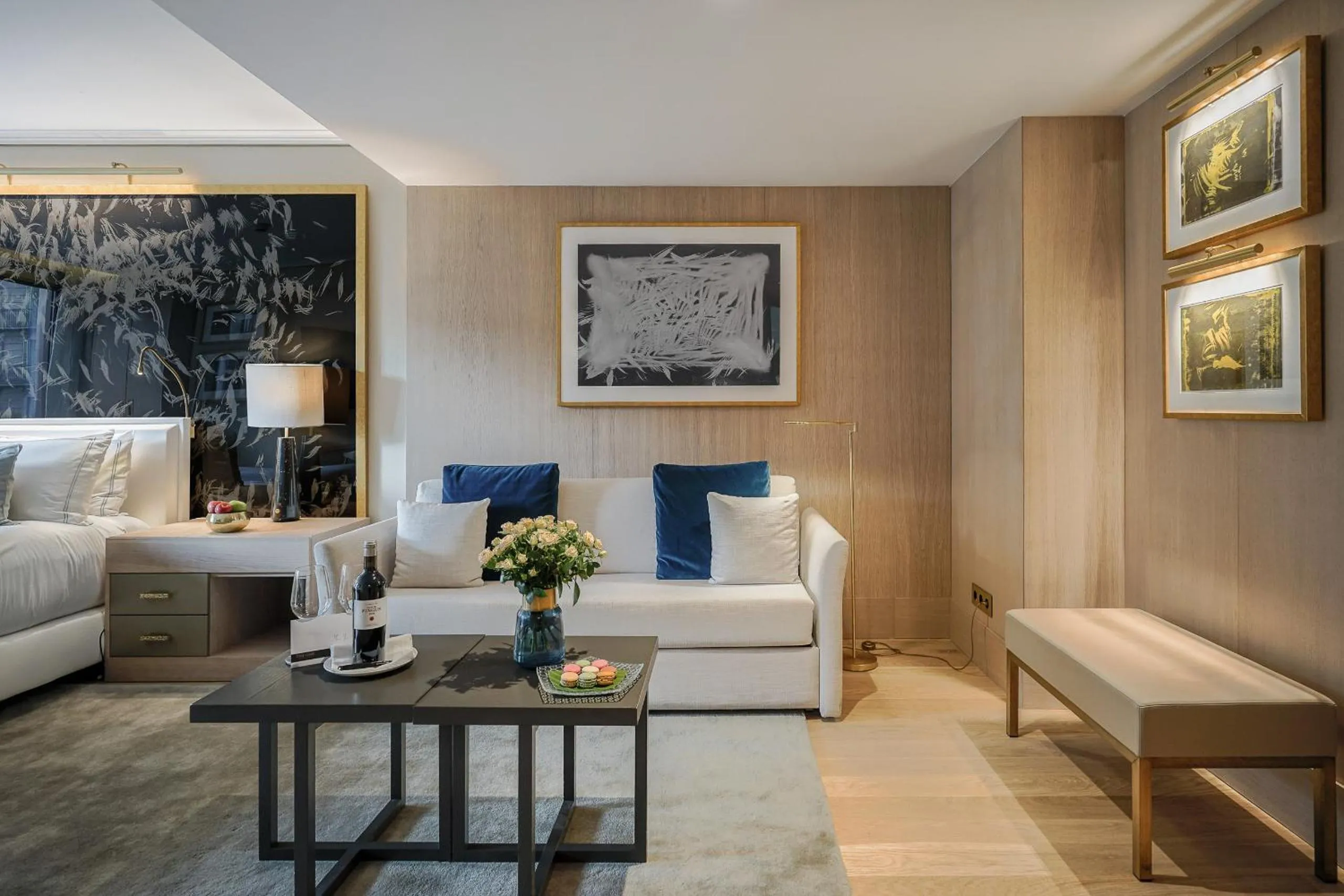 Living room in The One Barcelona GL