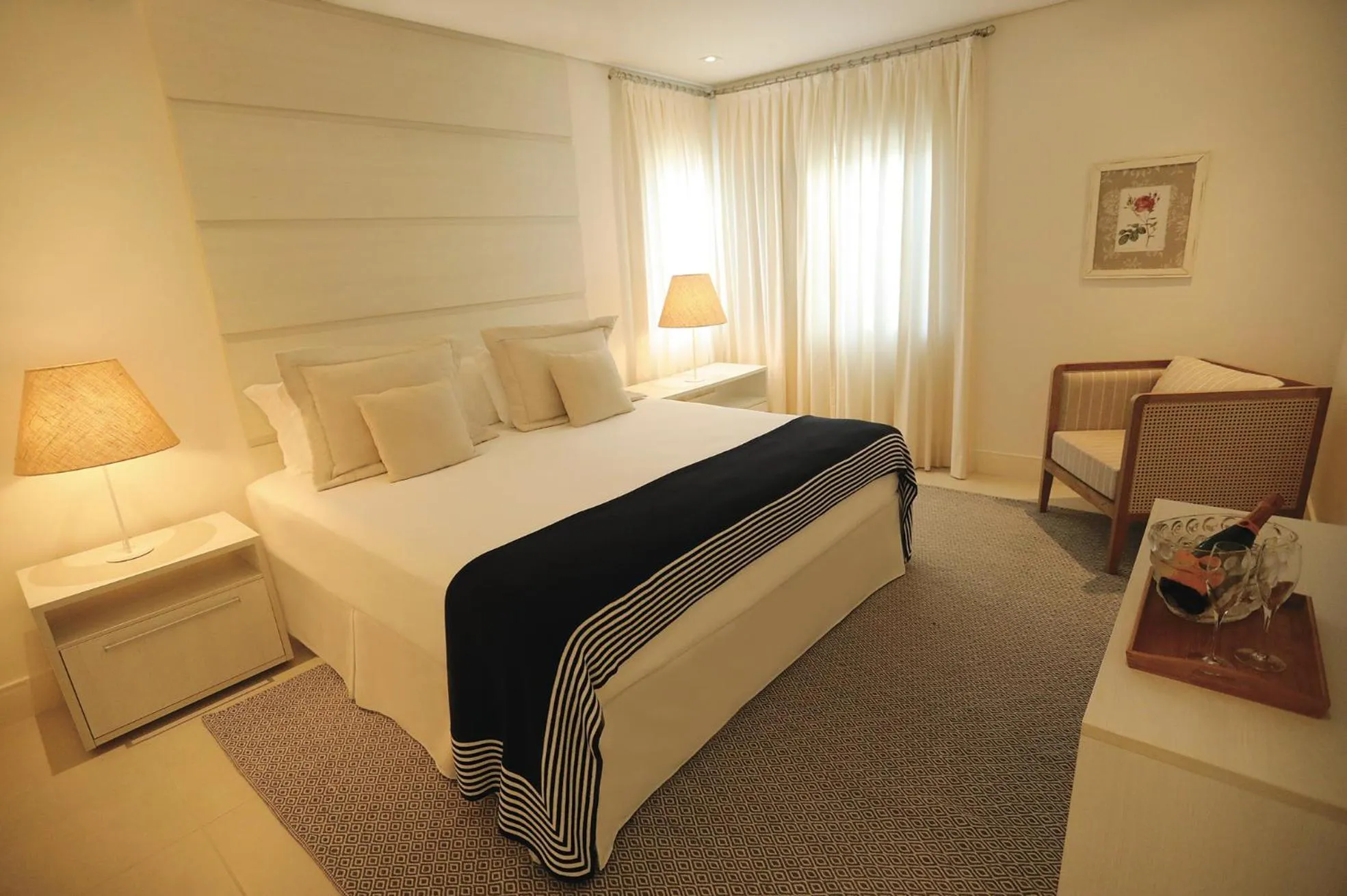 Bedroom, Bed in Hotel Maui Maresias