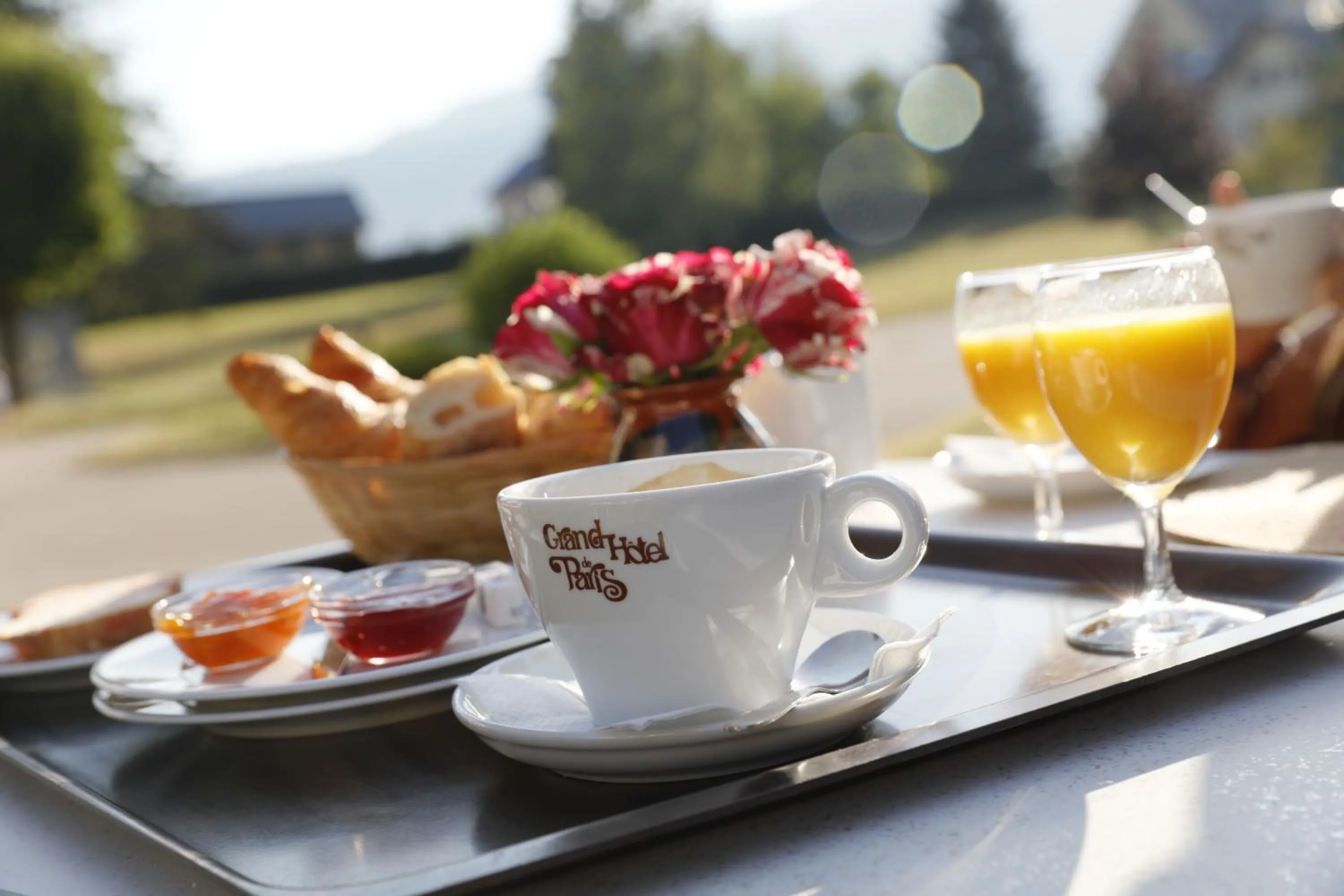 Breakfast in Best Western Grand Hotel de Paris & Spa