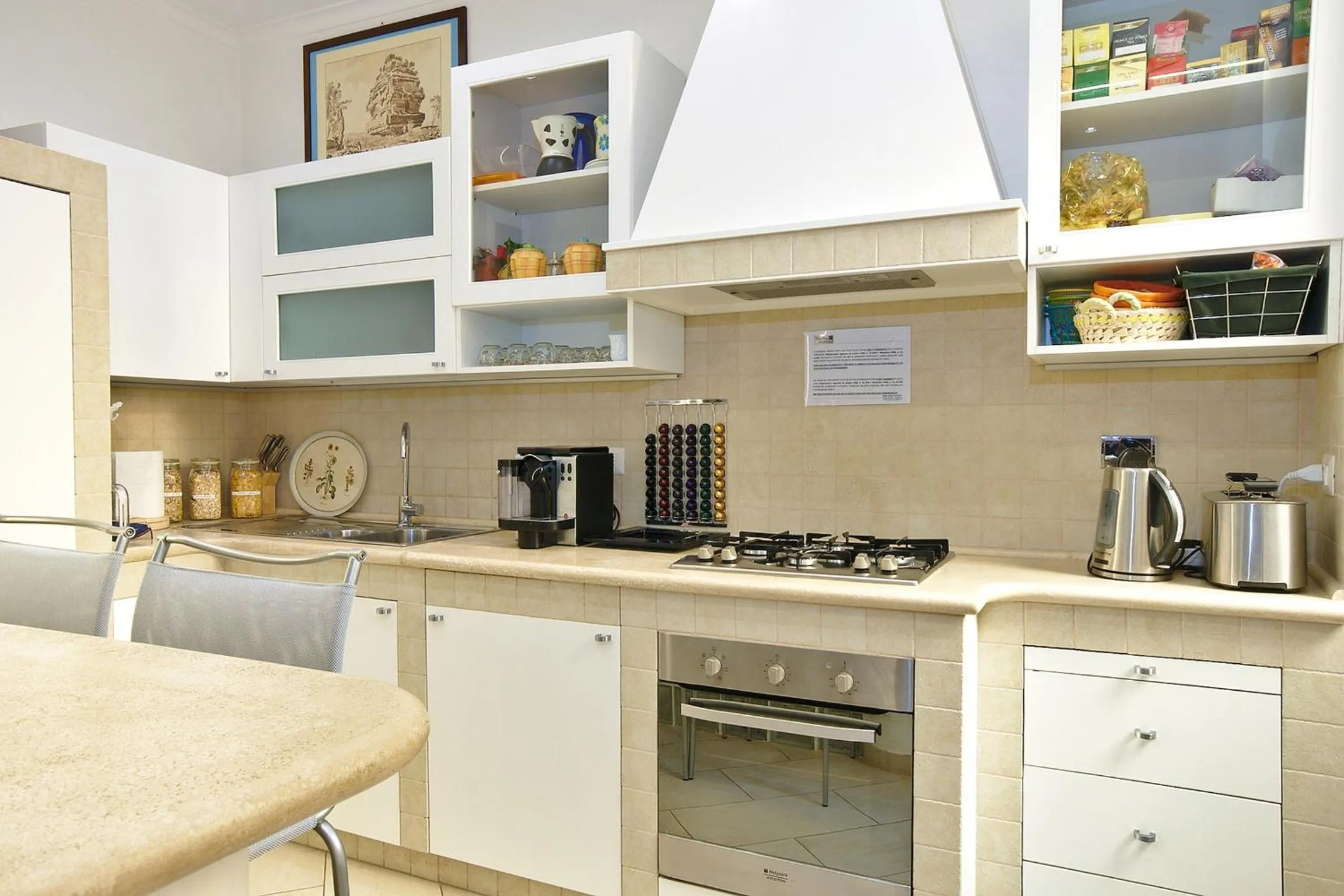 Kitchen or kitchenette in Roma Borgo91