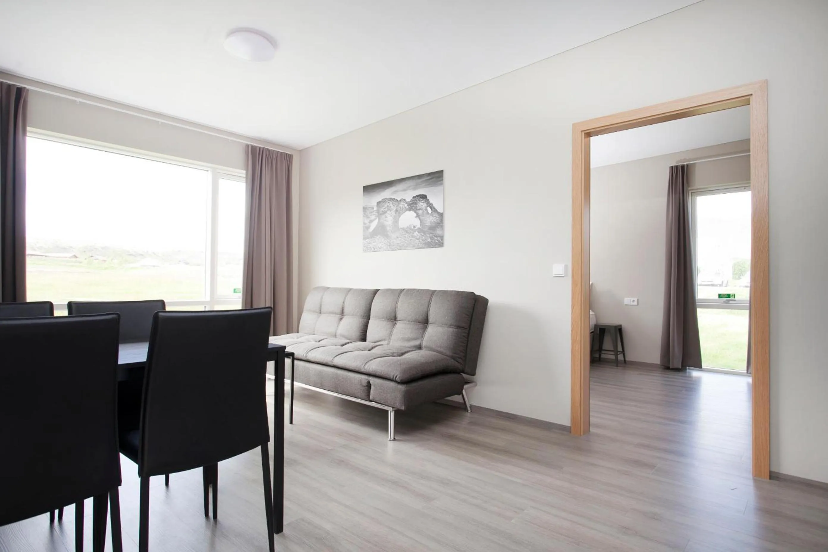 Living room in Arnarstapi Hotel