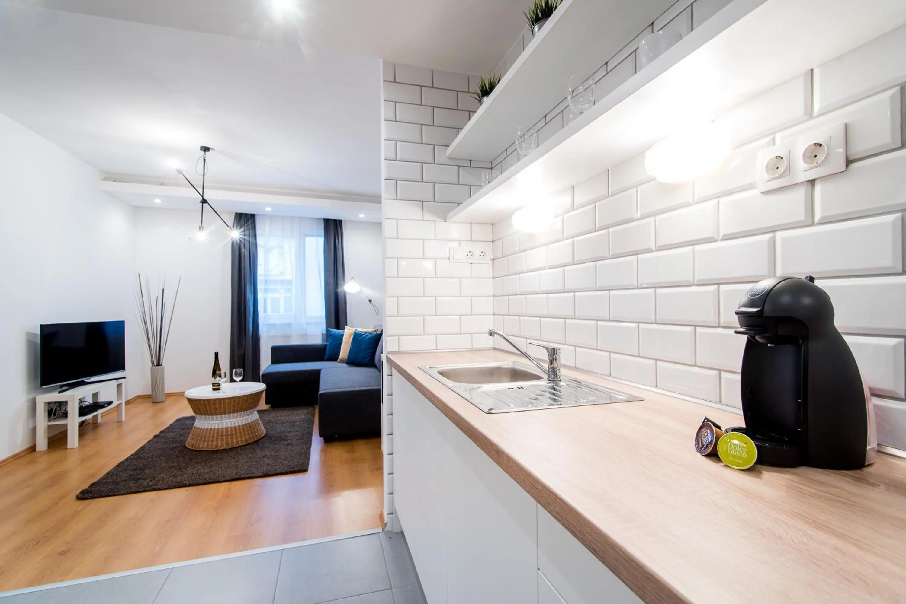 Coffee/tea facilities in Vagabond Corvin