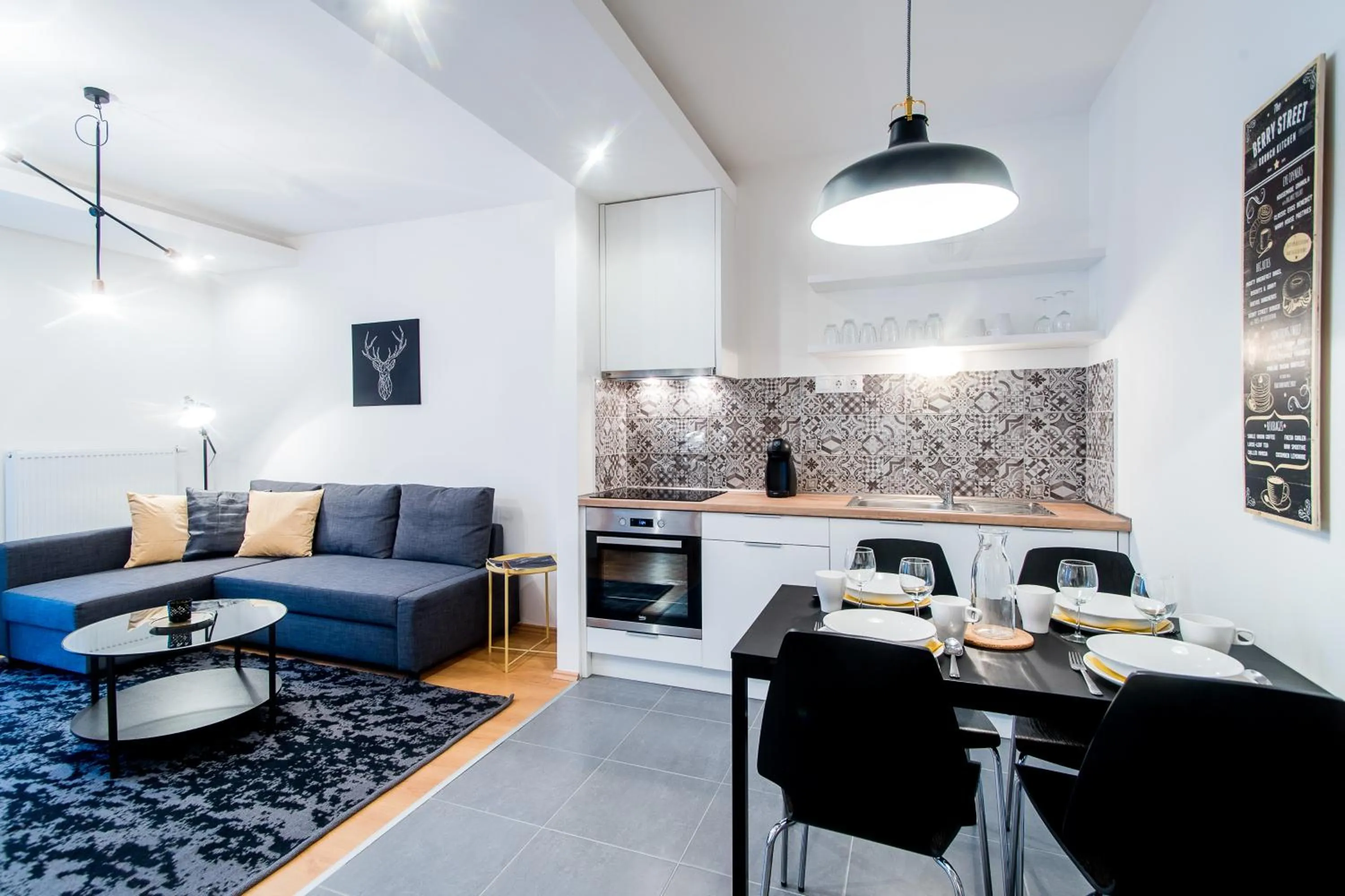 Living room in Vagabond Corvin