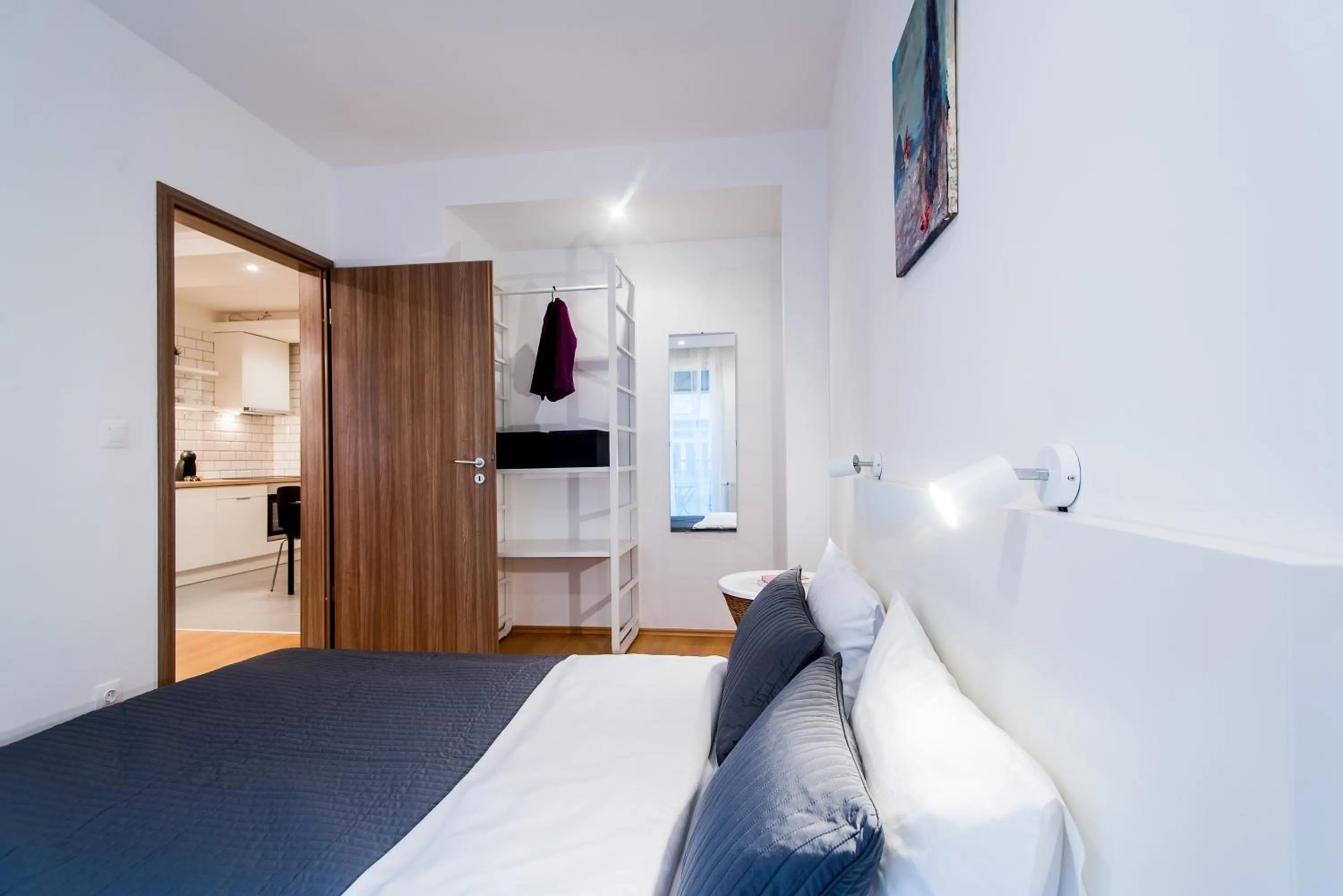 Bedroom, Bed in Vagabond Corvin