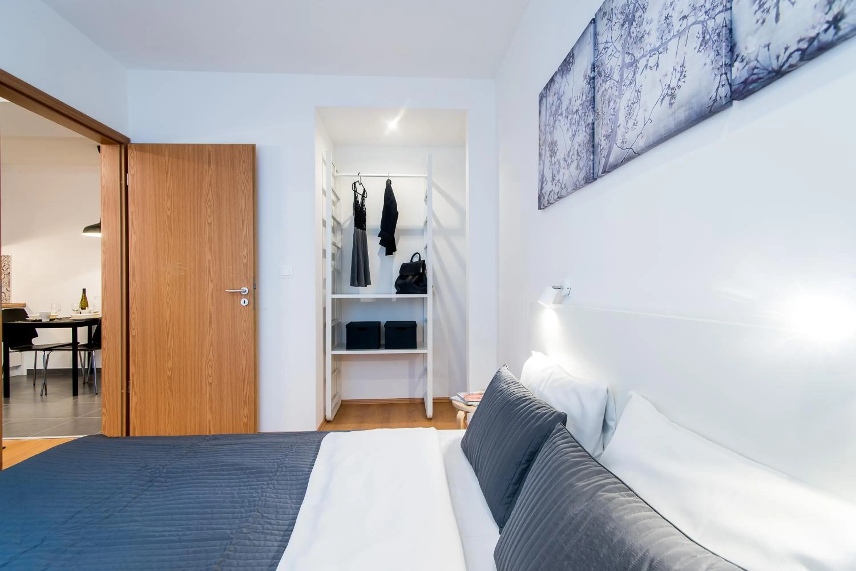 Bedroom, Bed in Vagabond Corvin