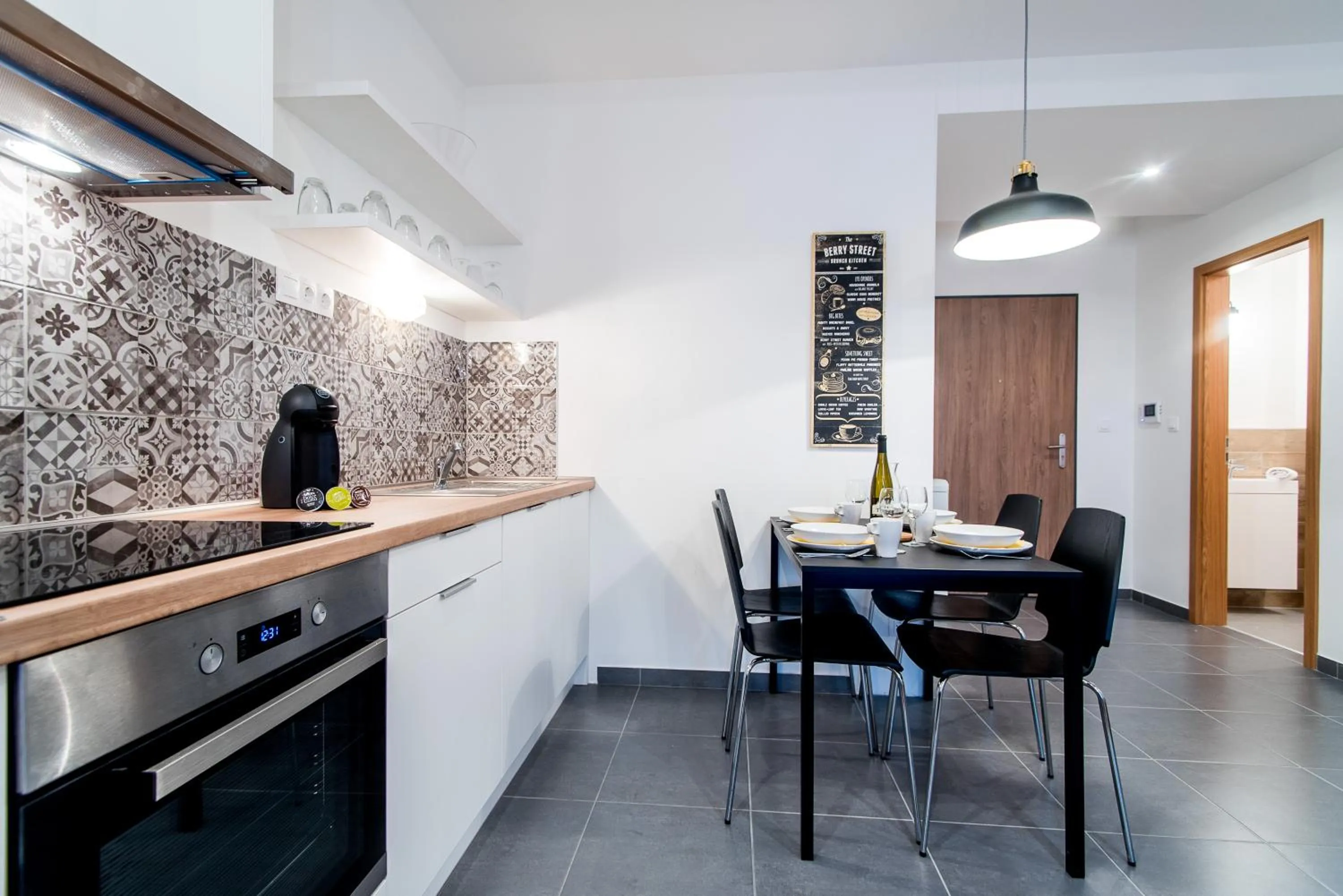 Kitchen or kitchenette in Vagabond Corvin